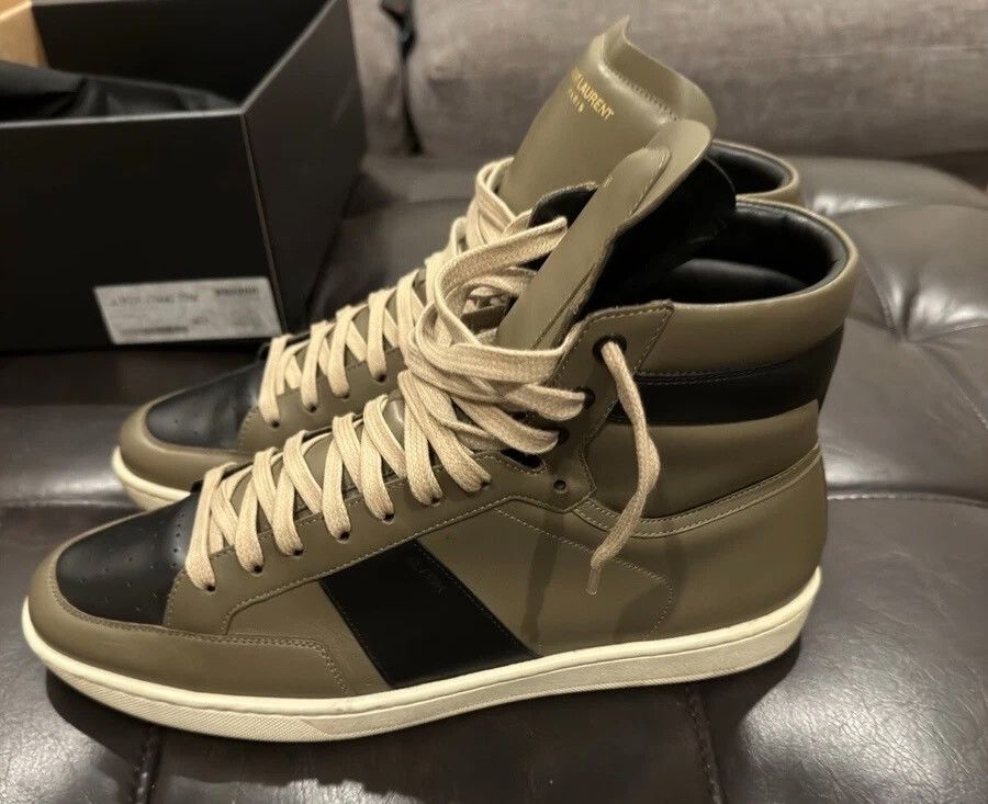 Saint Laurent Paris Saint Laurent SL10H High Top Sneakers Size US 8 / EU 41 - 7 Thumbnail