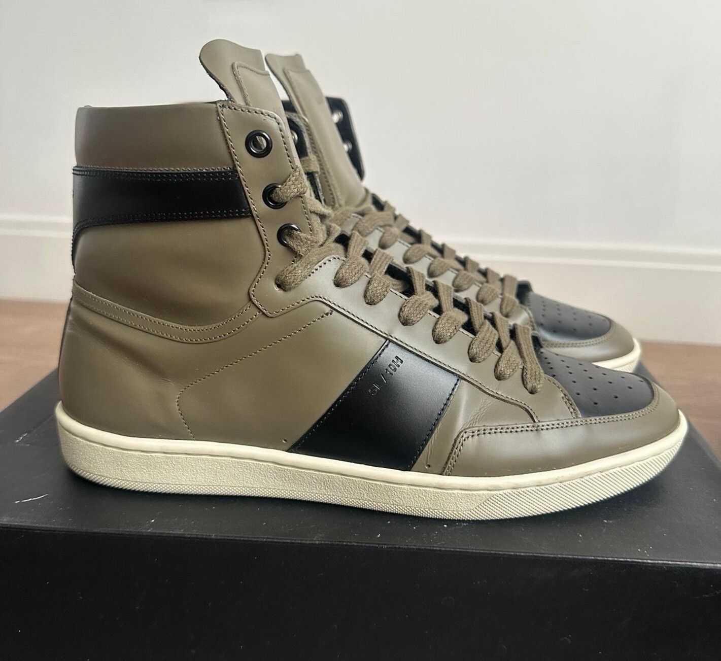 Saint Laurent Paris Saint Laurent SL10H High Top Sneakers Size US 8 / EU 41 - 8 Thumbnail
