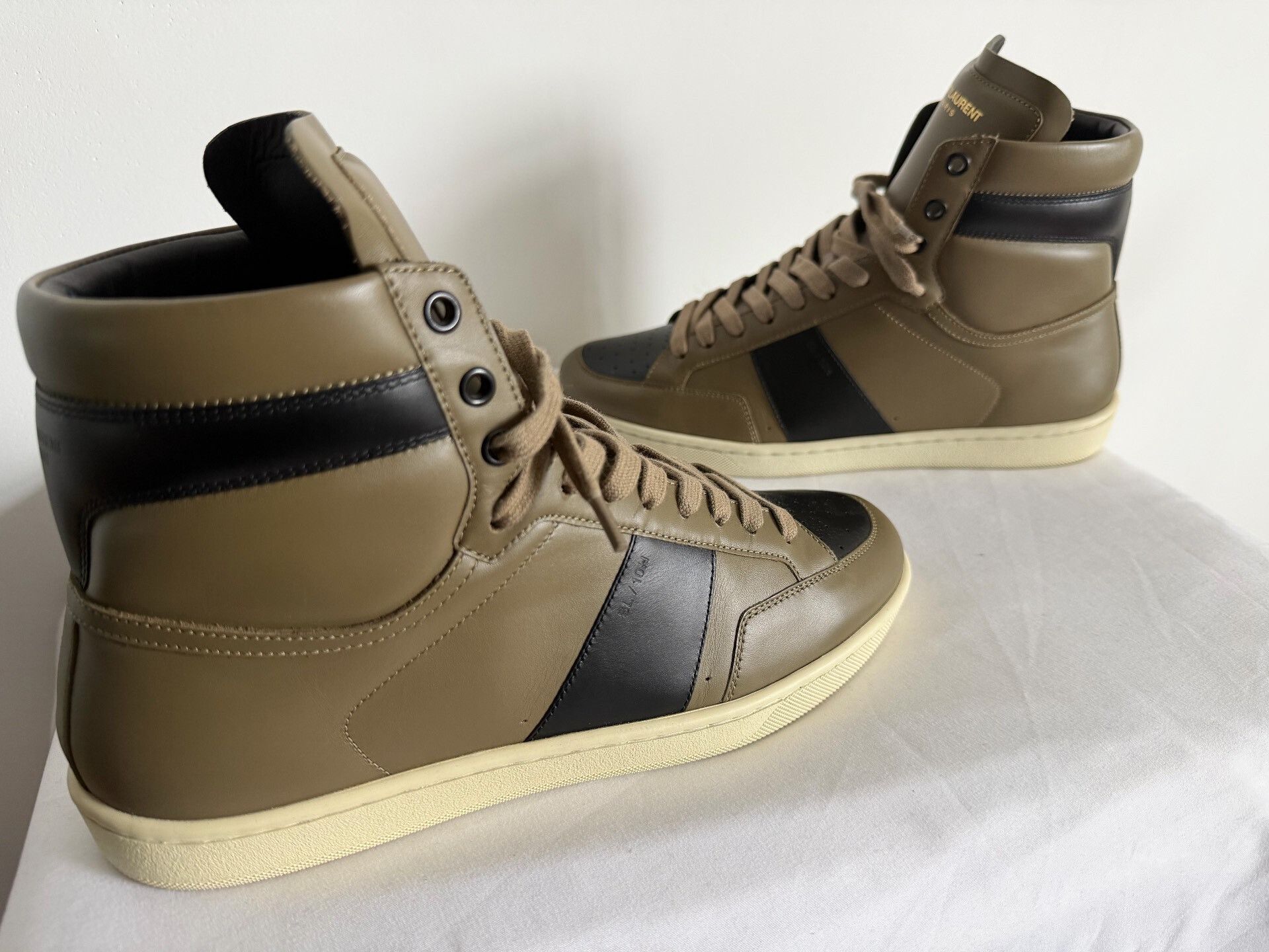 Saint Laurent Paris Saint Laurent SL10H High Top Sneakers Size US 8 / EU 41 - 4 Thumbnail