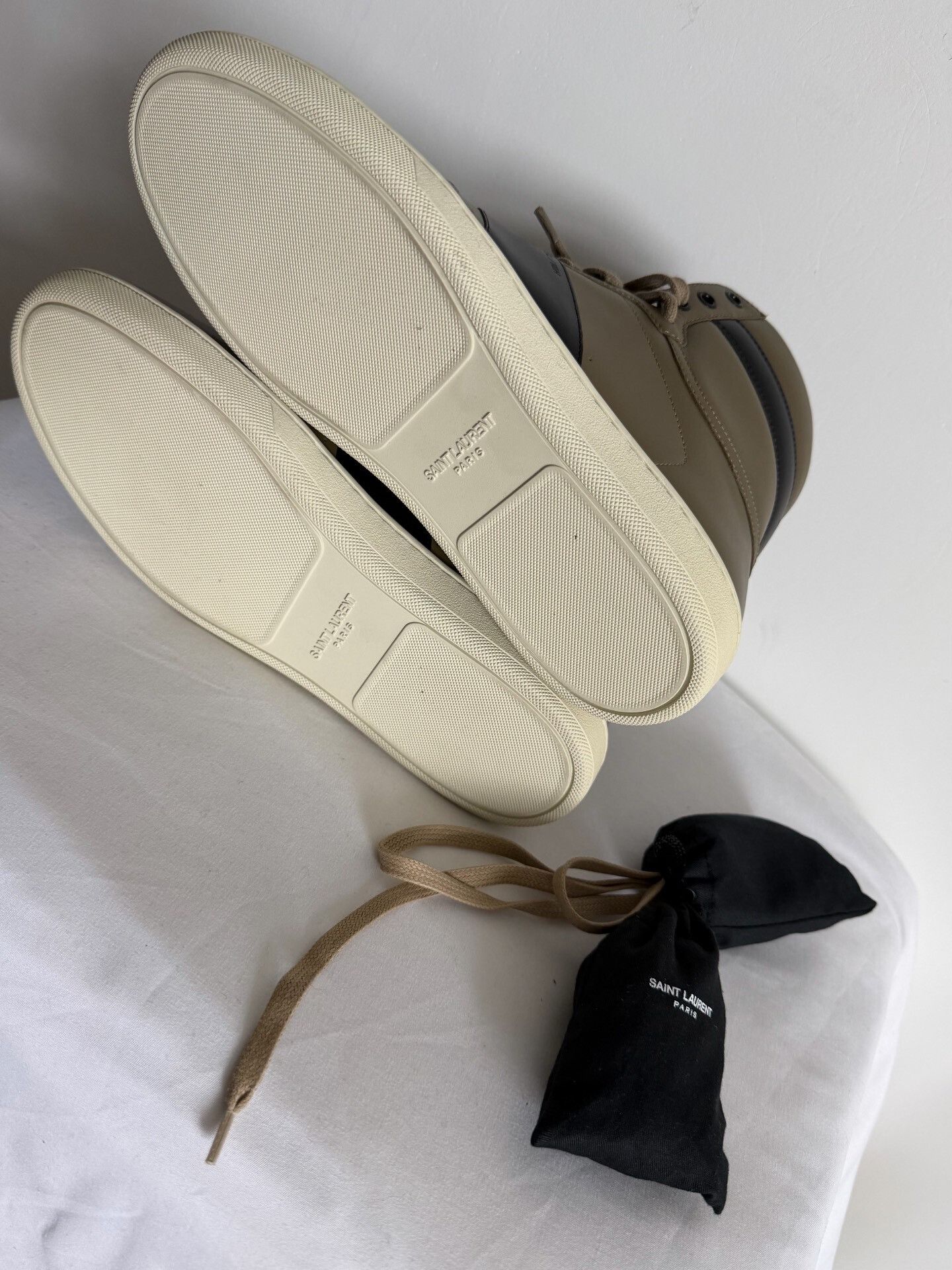 Saint Laurent Paris Saint Laurent SL10H High Top Sneakers Size US 8 / EU 41 - 6 Thumbnail