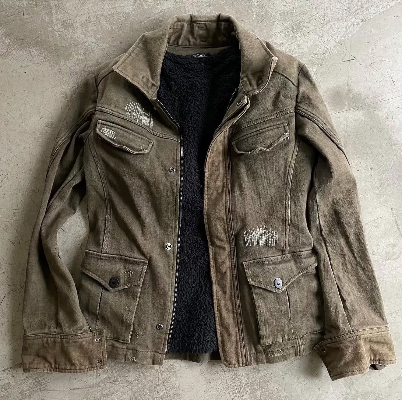 14th Addiction Distressed Military Jacket by 14th Addiction Size US M / EU 48-50 / 2 - 2 Thumbnail