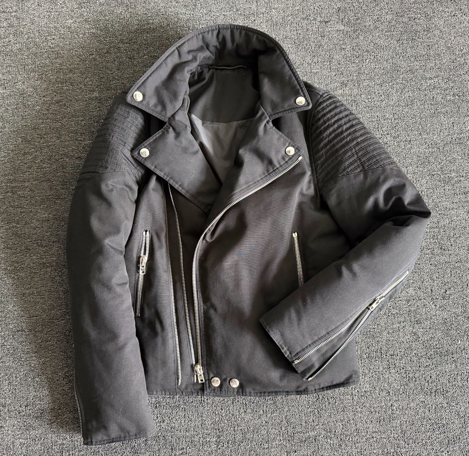 Givenchy Givenchy Black Cotton Puffer Rider Jacket Size US M / EU 48-50 / 2 - 4 Thumbnail