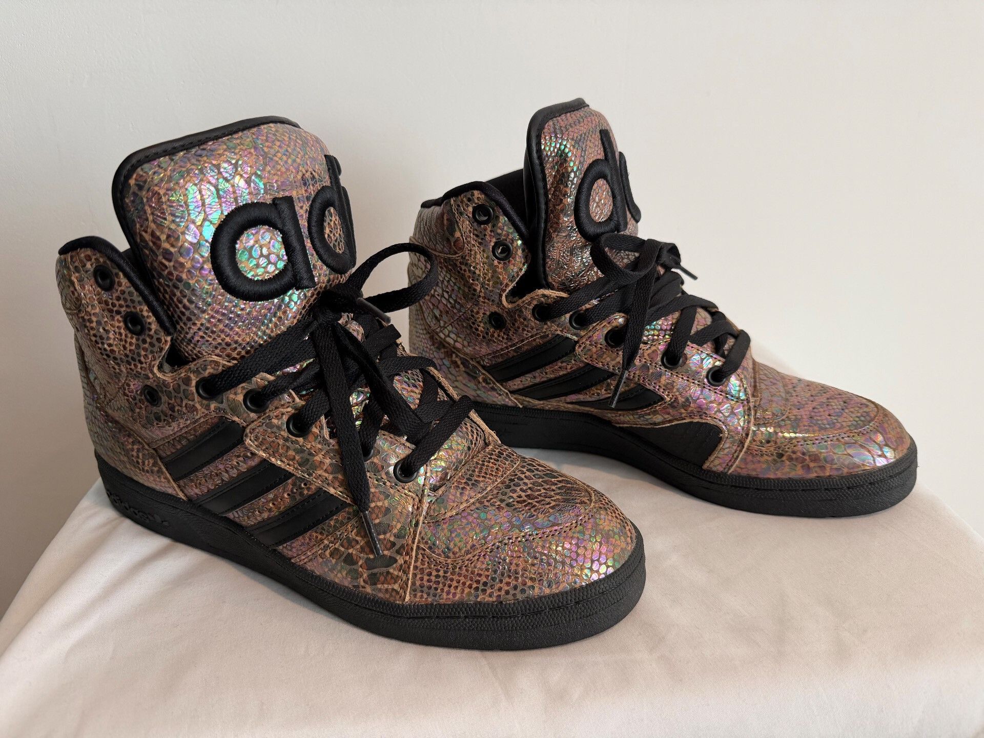 Jeremy Scott Adidas Jeremy Scott Instinct Hi Sneakers Size US 10 / EU 43 - 6 Thumbnail