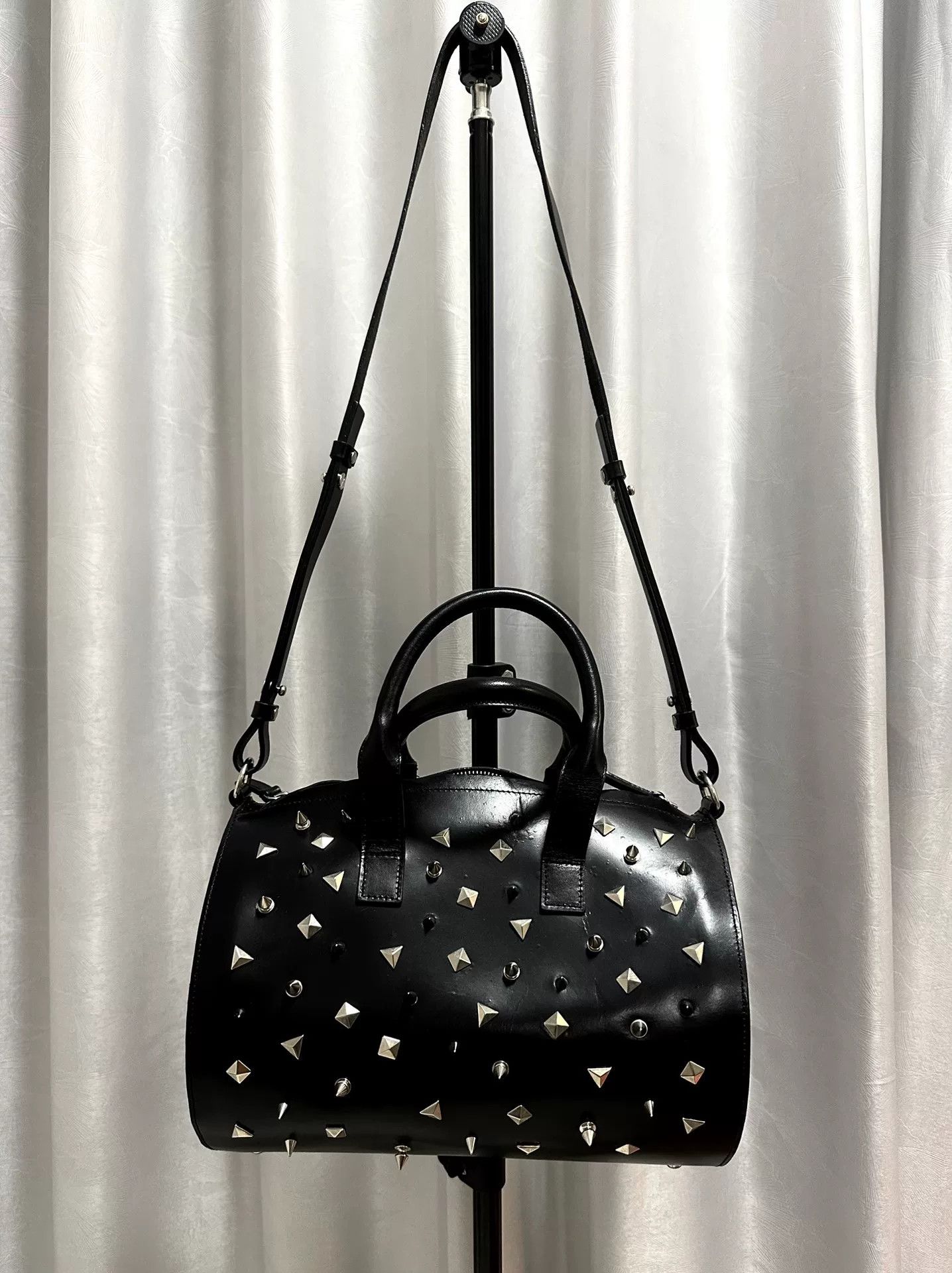 Junya Watanabe Black Junya Watanabe Leather Handbag Size ONE SIZE - 2 Thumbnail
