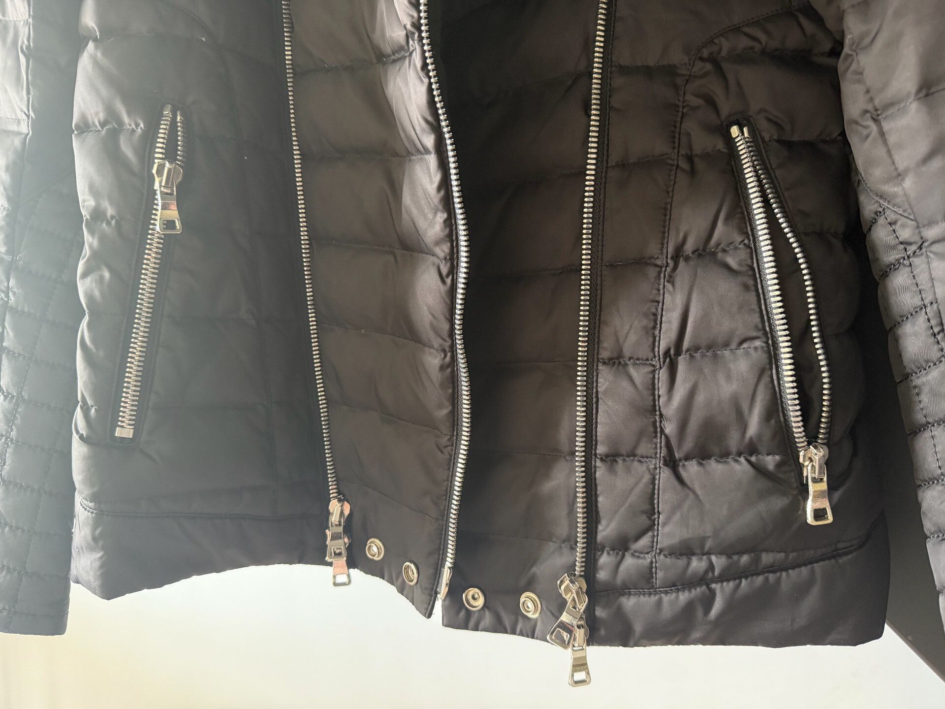Balmain Balmain Black Quilted Nylon Jacket Size US S / EU 44-46 / 1 - 6 Thumbnail