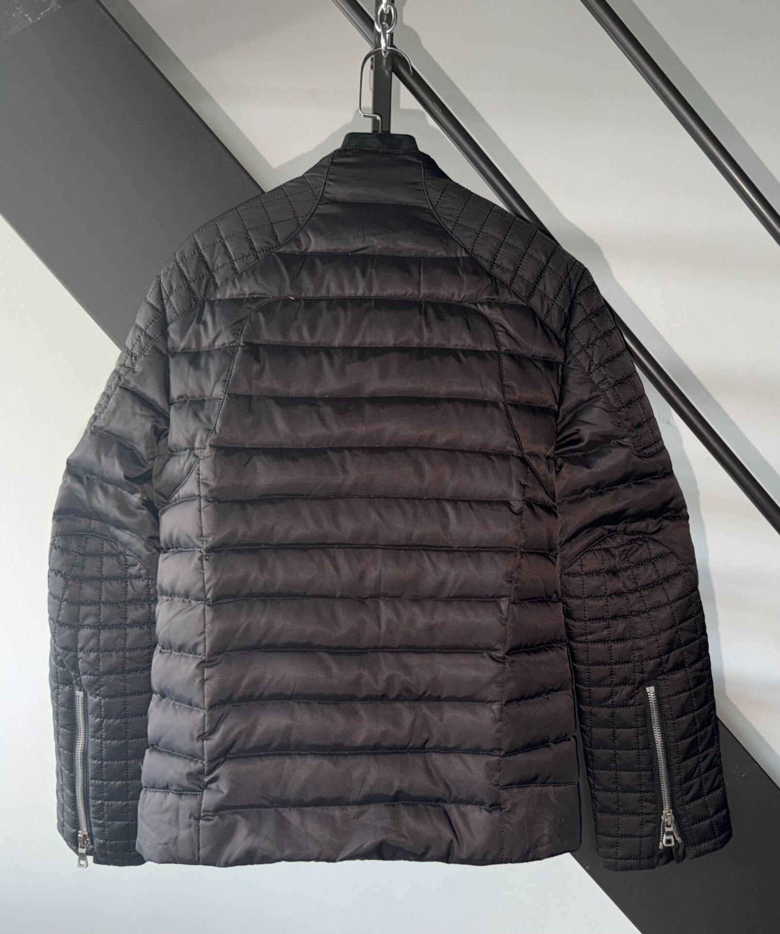 Balmain Balmain Black Quilted Nylon Jacket Size US S / EU 44-46 / 1 - 7 Thumbnail