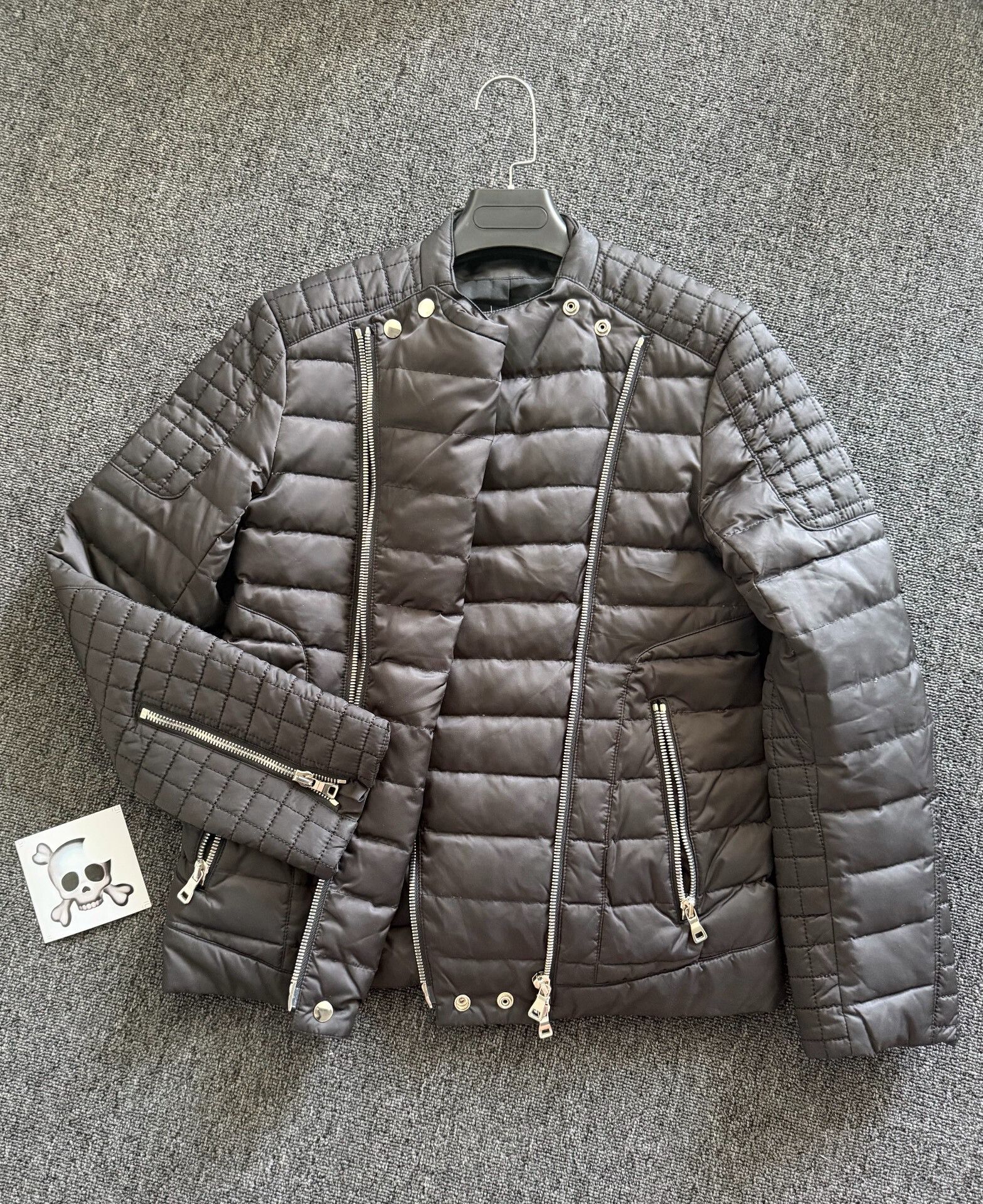 Balmain Balmain Black Quilted Nylon Jacket Size US S / EU 44-46 / 1 - 2 Thumbnail