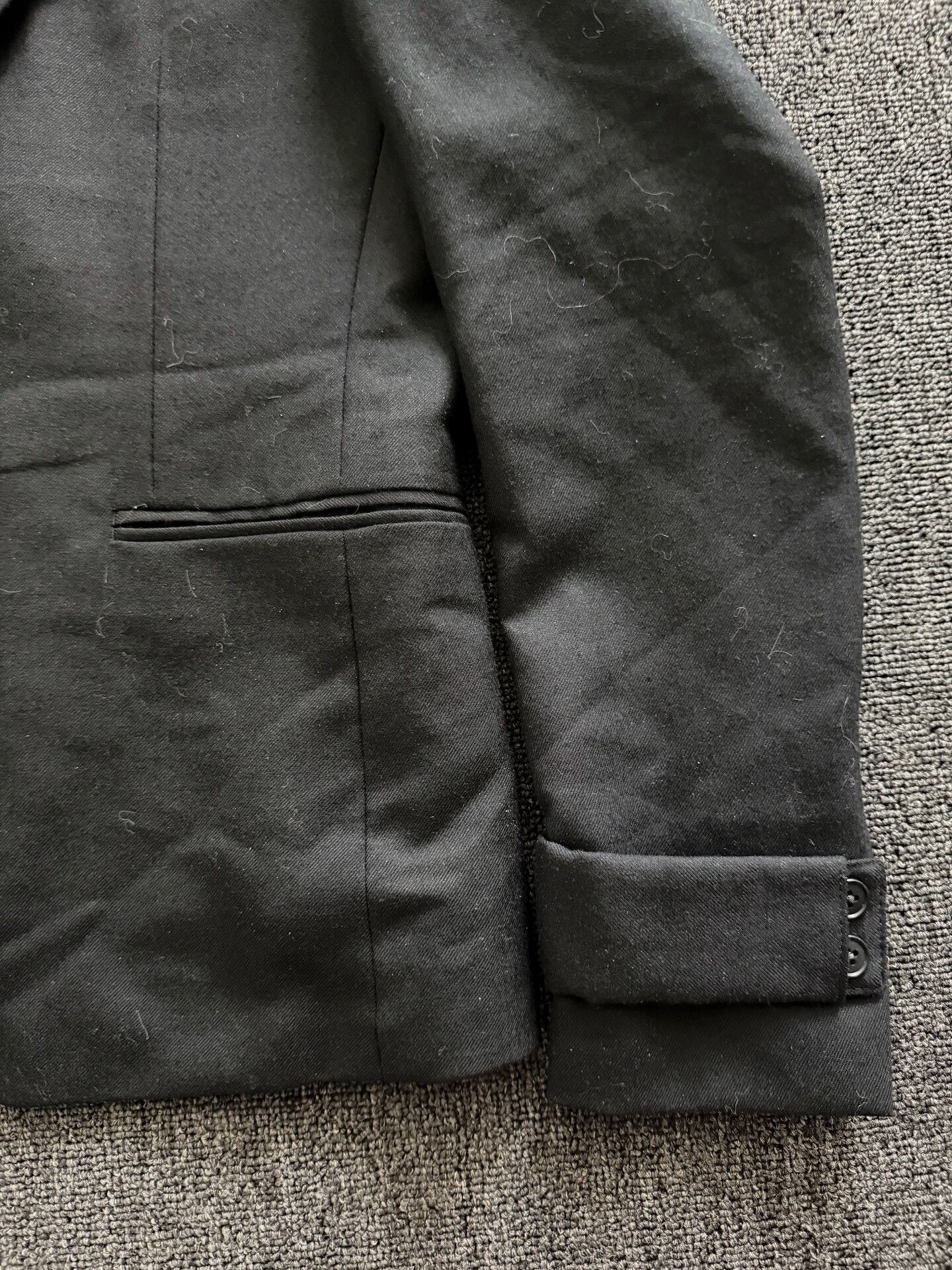 Pledge Black Gun Collar Suit by Pledge Size M / US 6-8 / IT 42-44 - 4 Thumbnail