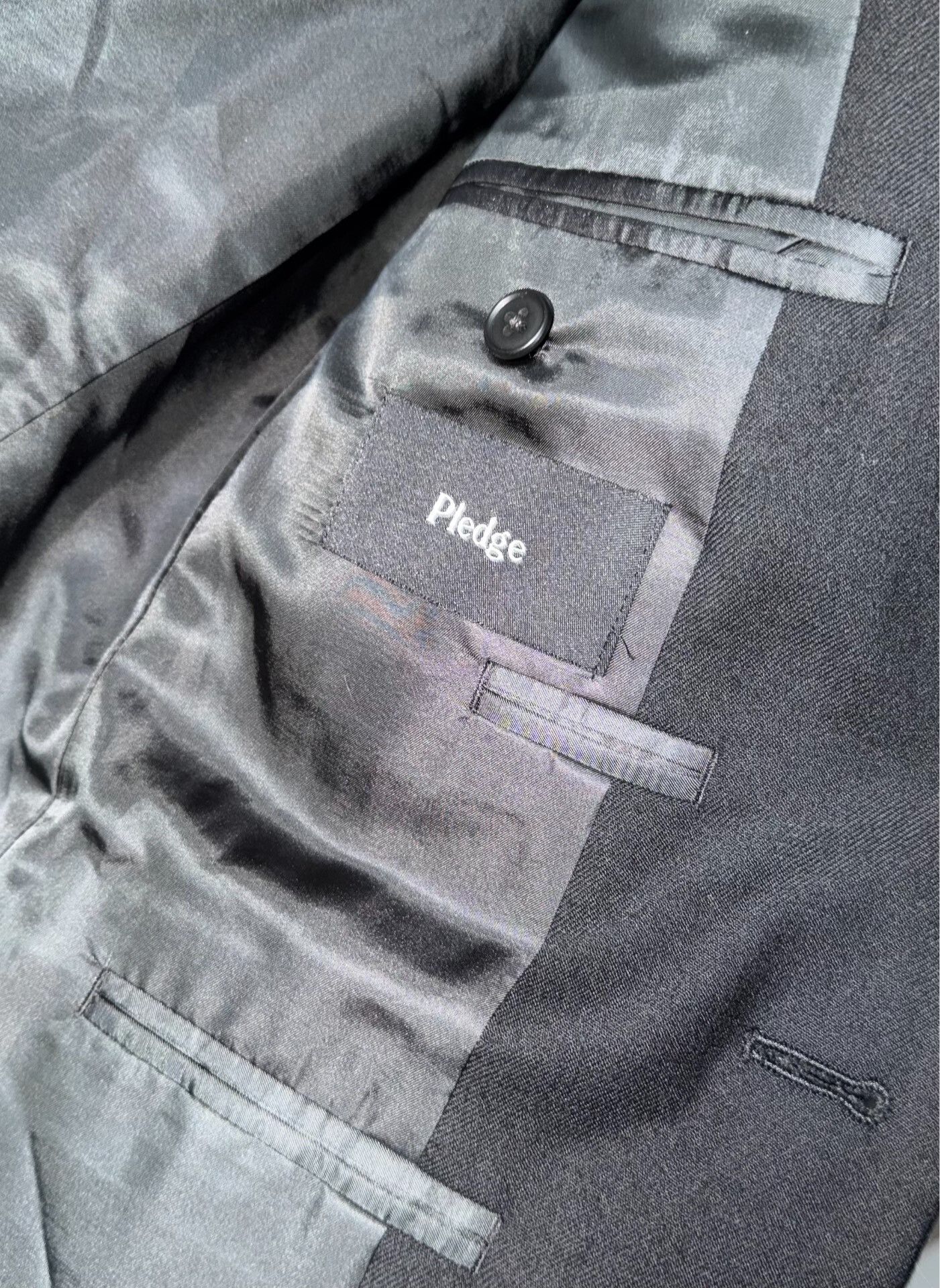 Pledge Black Gun Collar Suit by Pledge Size M / US 6-8 / IT 42-44 - 8 Thumbnail