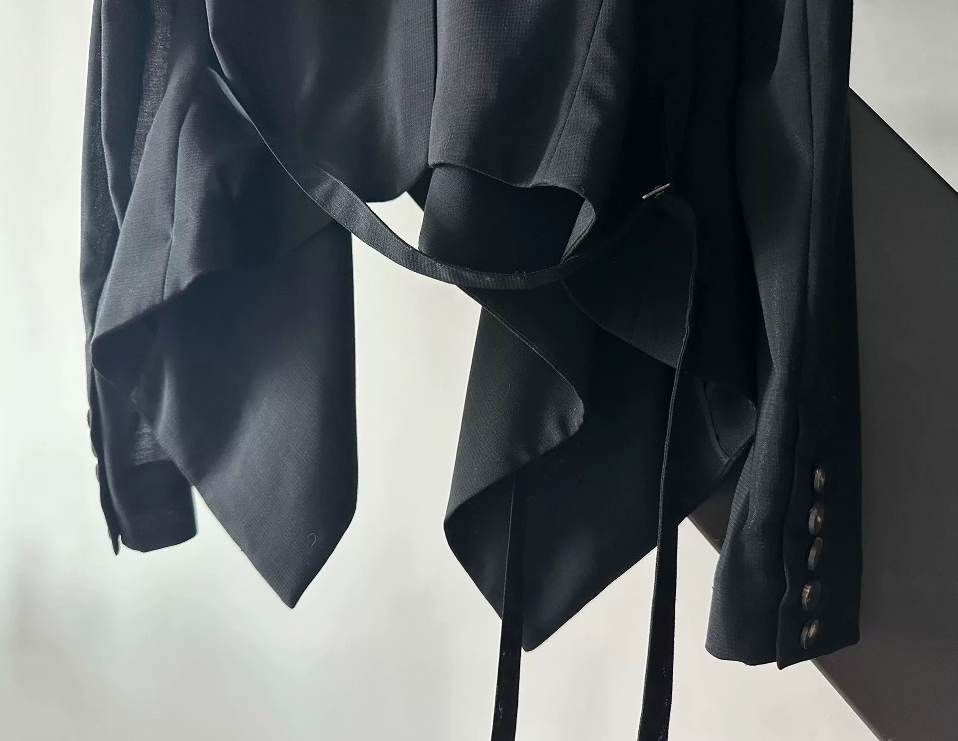 Helmut Lang Helmut Lang Black Mesh Jacket Size XS / US 0-2 / IT 36-38 - 5 Thumbnail