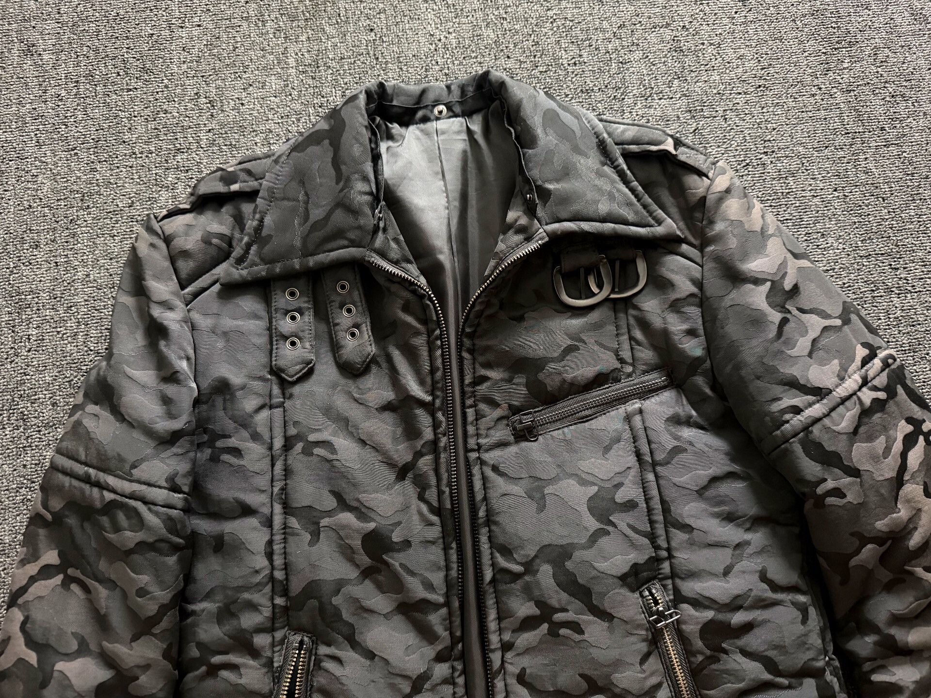5351 POUR LES HOMMES 5351 Pour Les Hommes Riders Puffer Jacket Size US L / EU 52-54 / 3 - 3 Thumbnail