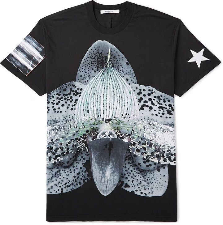 Givenchy Givenchy Orchid T-Shirt for Oversized Wear Size US M / EU 48-50 / 2 - 2 Thumbnail