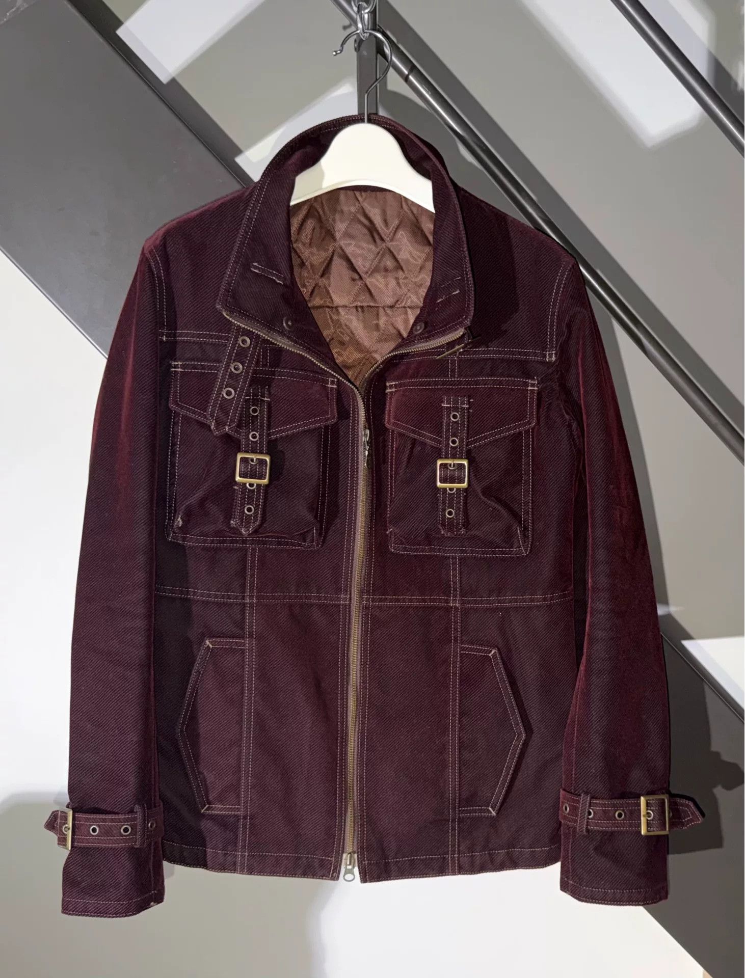 Tornado Mart Tornado Mart Punk High Neck Trucker Jacket Size US L / EU 52-54 / 3 - 4 Thumbnail