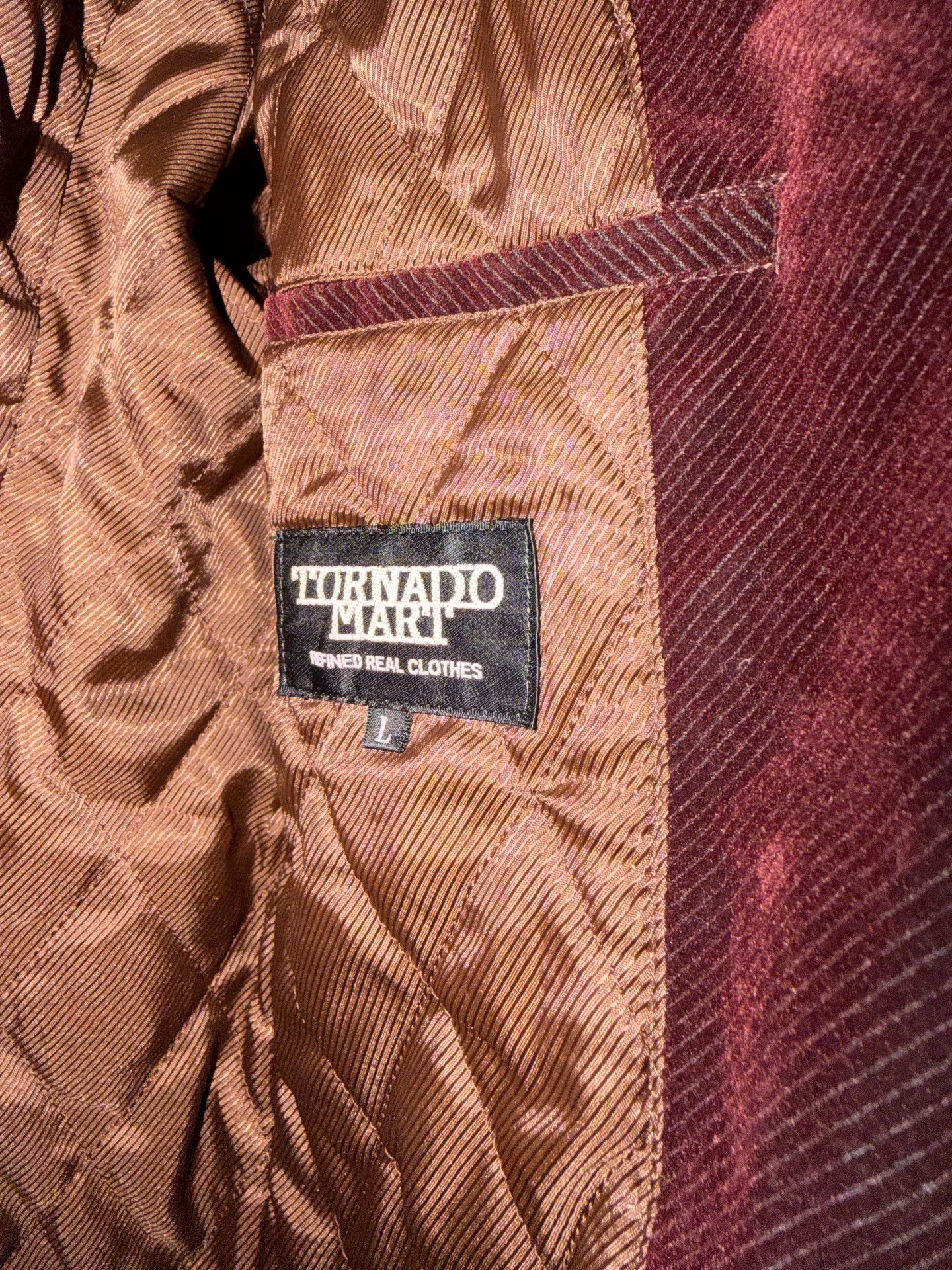 Tornado Mart Tornado Mart Punk High Neck Trucker Jacket Size US L / EU 52-54 / 3 - 5 Thumbnail