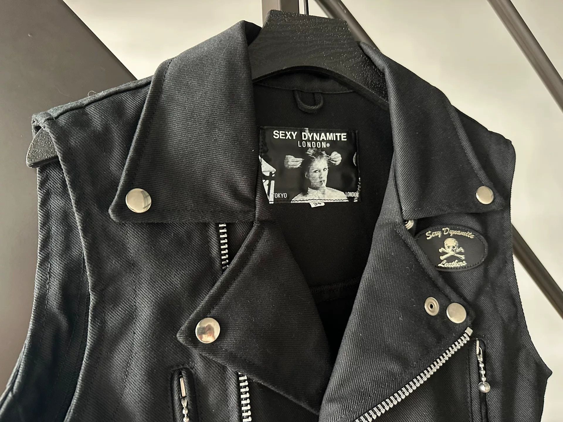 Jaded London Sexy Dynamite London Motorcycle Vest Jacket Size US M / EU 48-50 / 2 - 2 Thumbnail