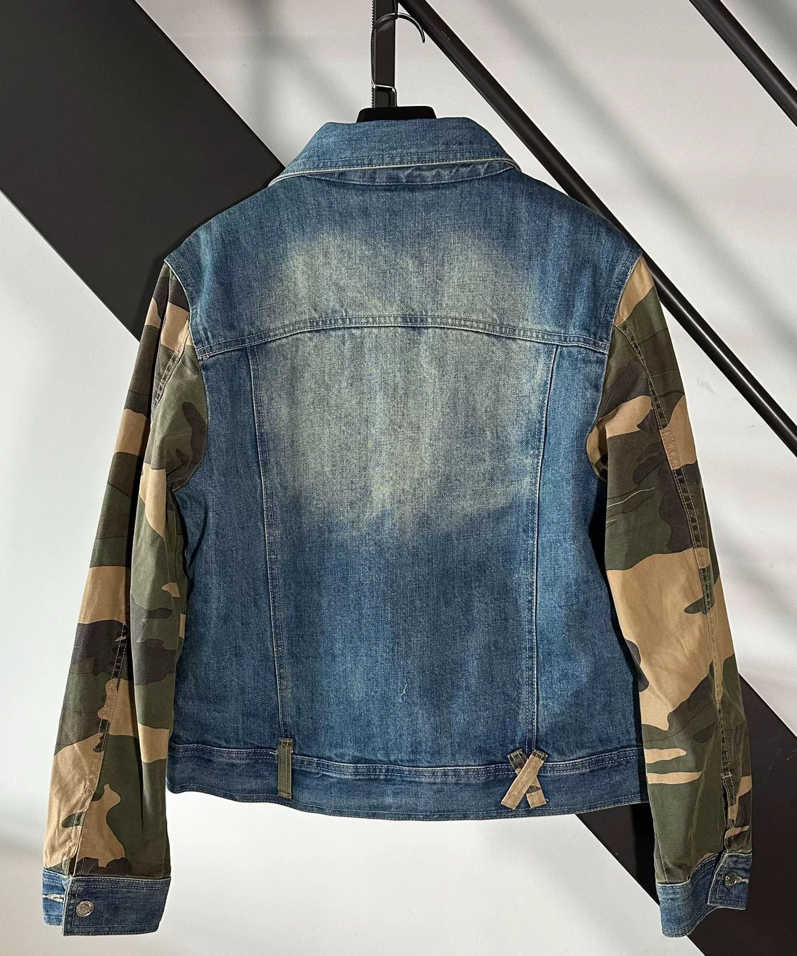 Dolce & Gabbana Dolce & Gabbana Denim Camo Jacket Size US M / EU 48-50 / 2 - 4 Thumbnail