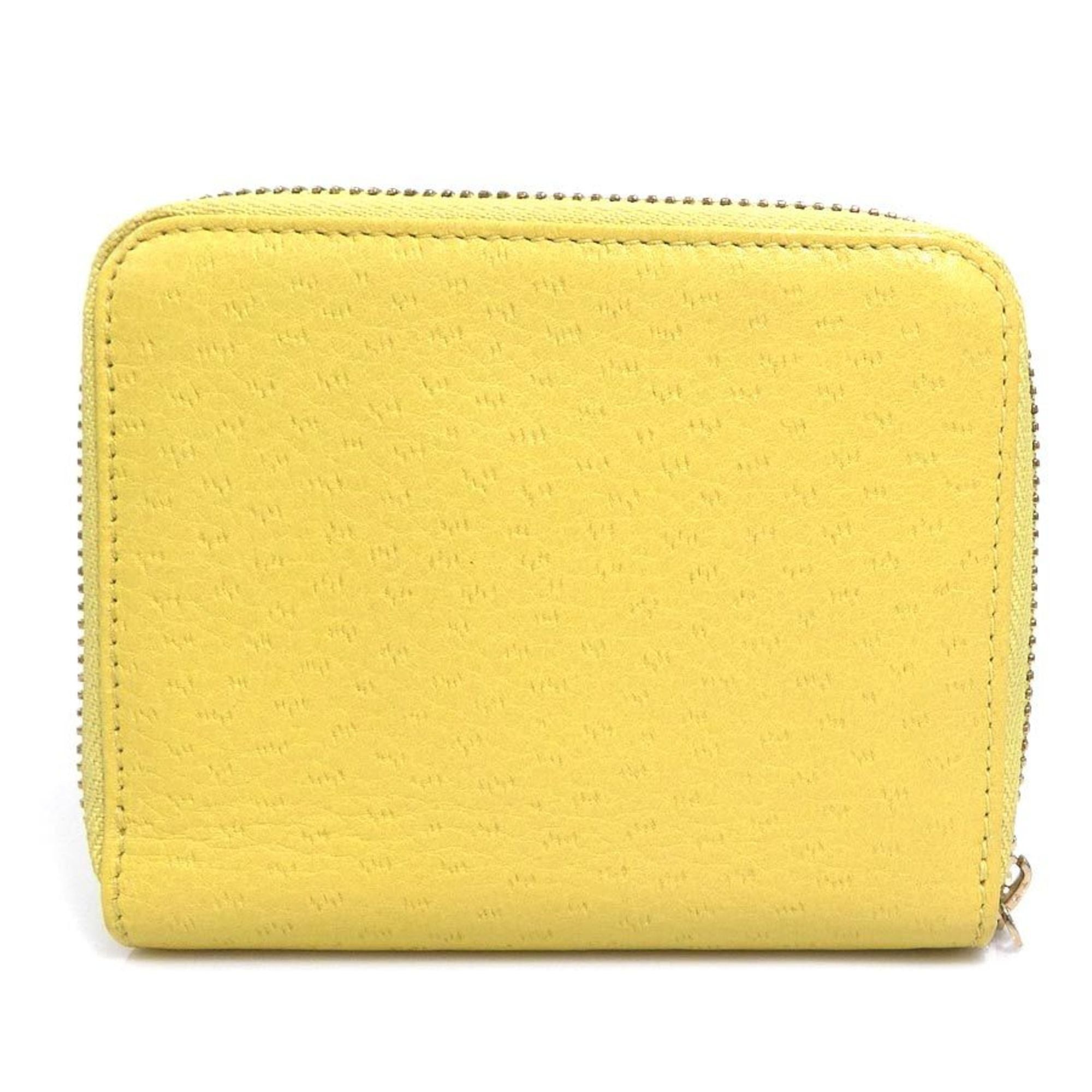 Salvatore Ferragamo Salvatore Ferragamo Gancini Leather Bi-fold Wallet in Mustard Yellow for Women (h31855a) Size ONE SIZE - 2 Thumbnail