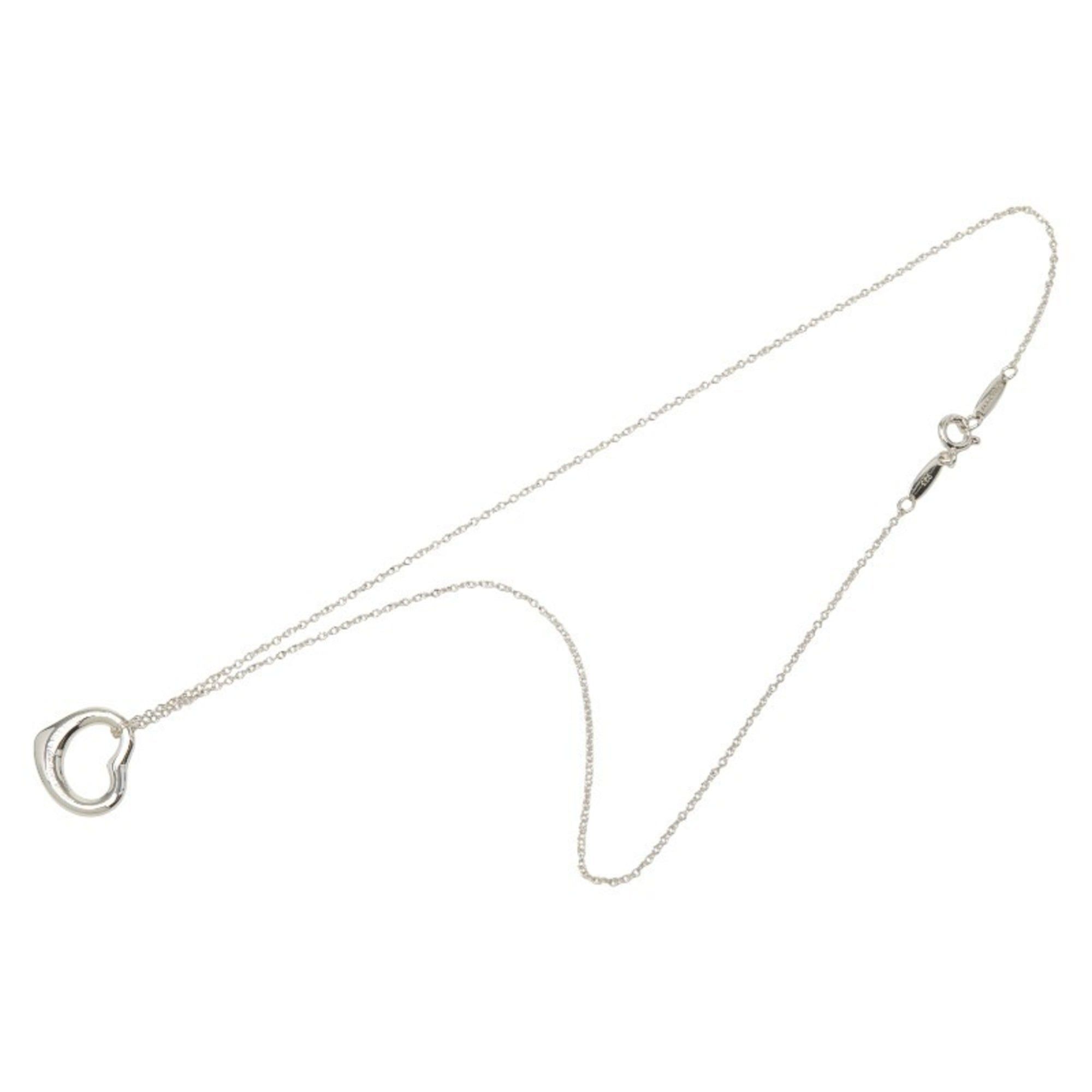 Tiffany & Co. Tiffany & Co. Open Heart Necklace in 925 Sterling Silver for Women. Size ONE SIZE - 4 Thumbnail