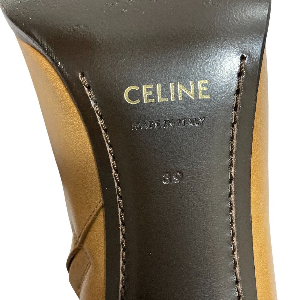 Celine Celine Celine Claude Triomphe Leather Ankle Boots Leather Shoes DUTY FREE for USA Size ONE SIZE - 7 Thumbnail