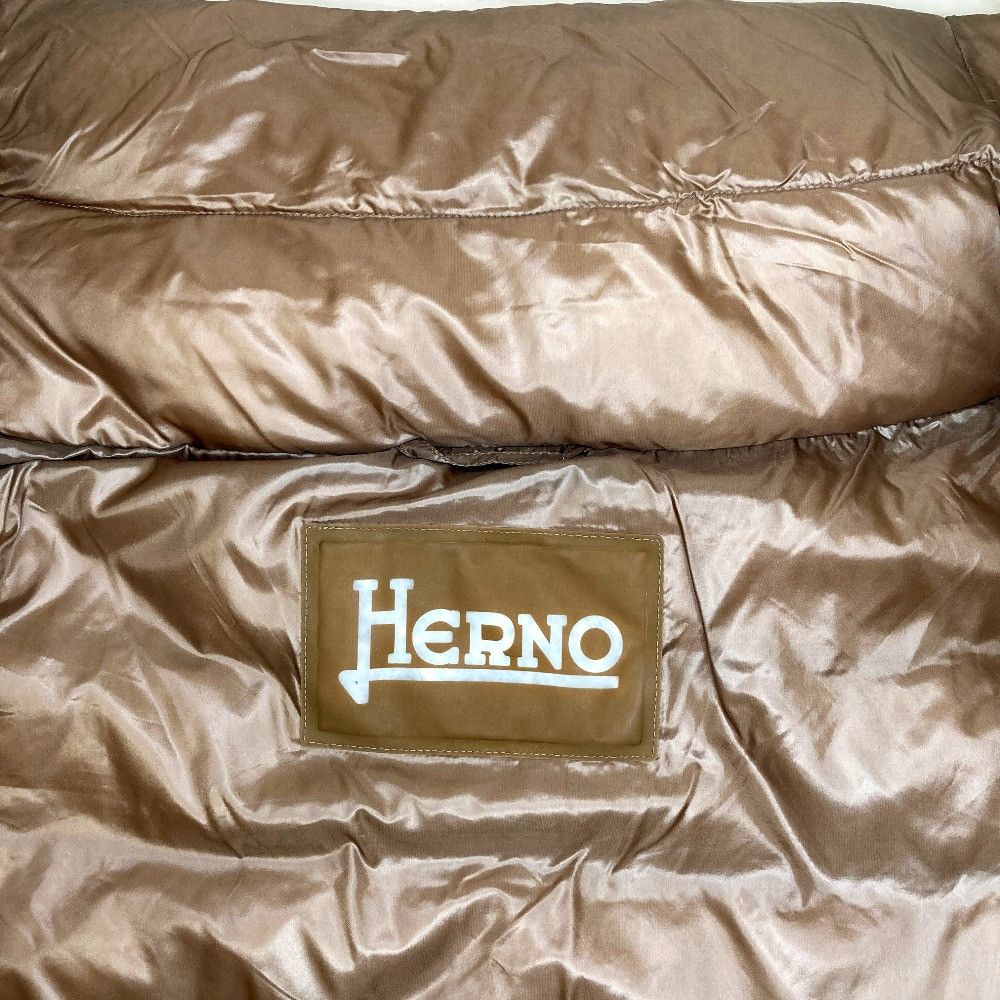 Other Other Herno Stand Collar Nylon Down Jacket Textile Outerwear DUTY FREE for USA Size ONE SIZE - 3 Thumbnail
