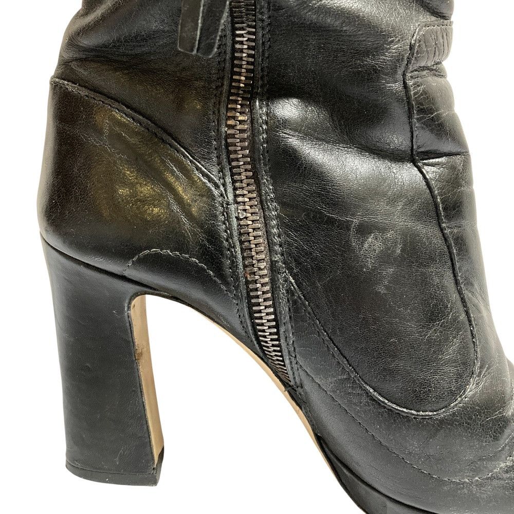 Miu Miu Miu Miu Miu Miu Leather Short Boots Leather Shoes DUTY FREE for USA Size ONE SIZE - 12 Thumbnail