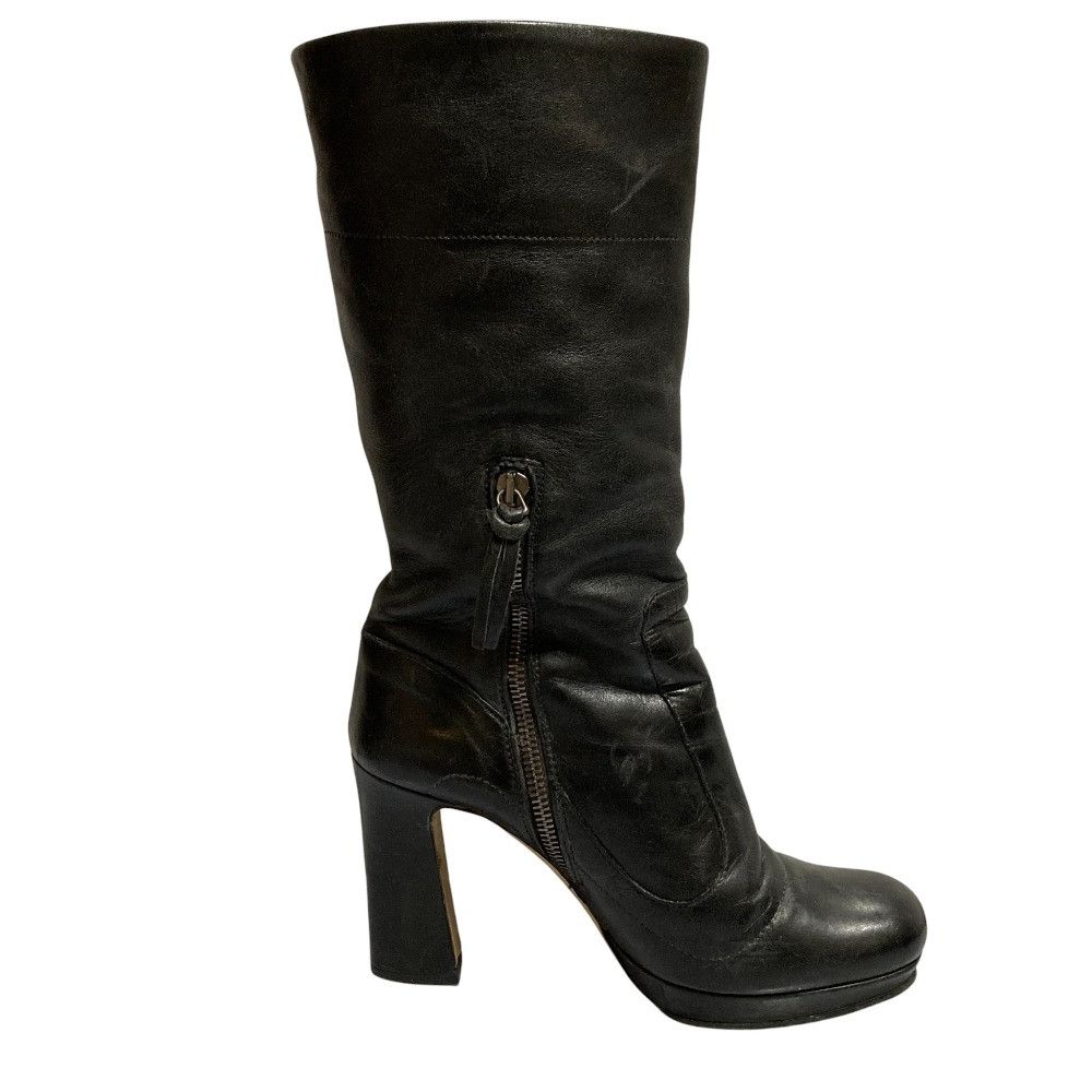 Miu Miu Miu Miu Miu Miu Leather Short Boots Leather Shoes DUTY FREE for USA Size ONE SIZE - 11 Thumbnail