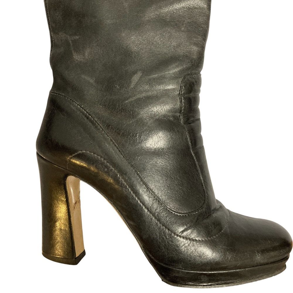 Miu Miu Miu Miu Miu Miu Leather Short Boots Leather Shoes DUTY FREE for USA Size ONE SIZE - 14 Thumbnail