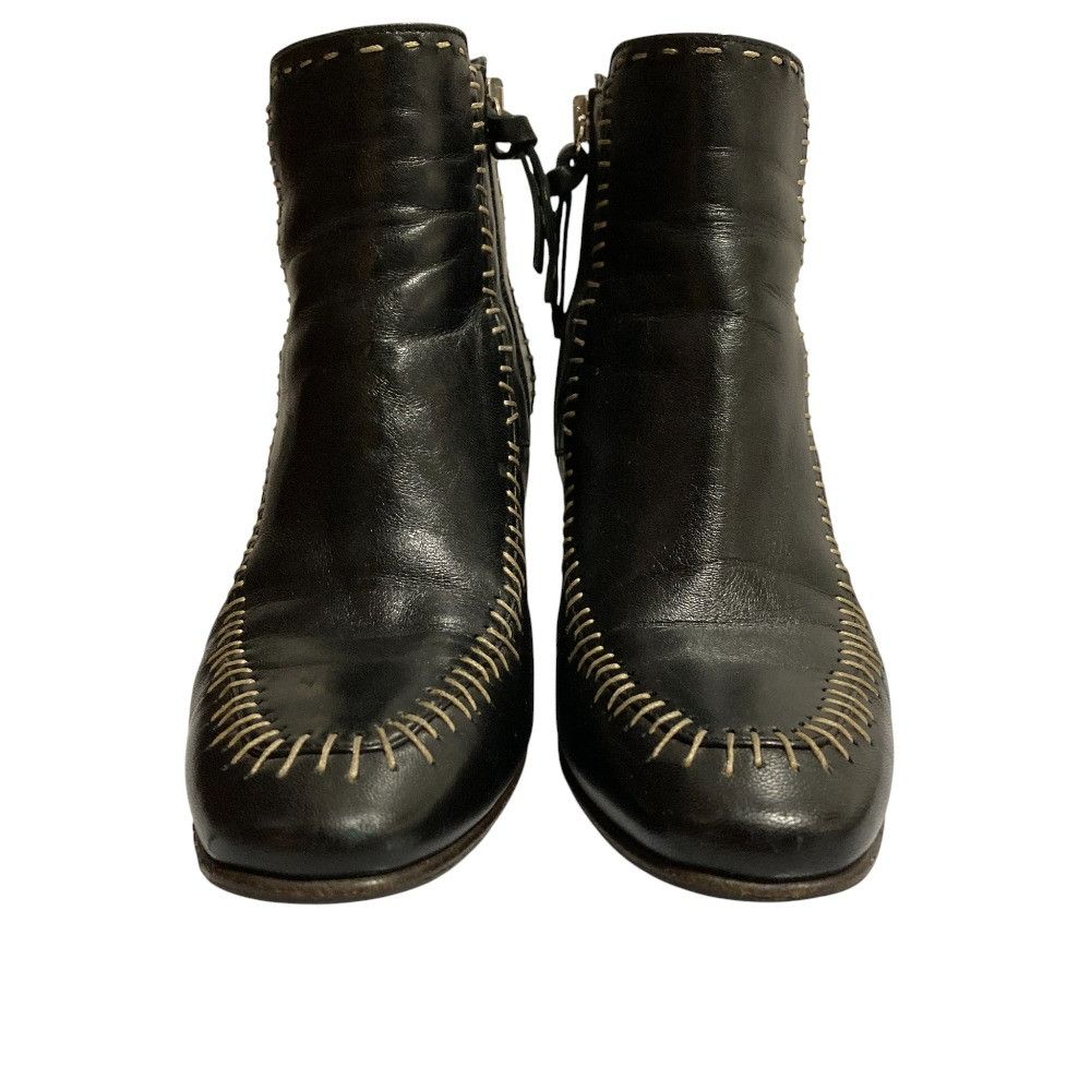 Other Other JW Anderson Stitch Design Short Boots Leather Shoes DUTY FREE for USA Size ONE SIZE - 3 Thumbnail