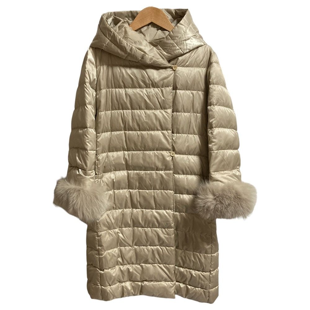 Max Mara MaxMara Max Mara The Cube Wool Reversible Long Coat Fur Outerwear DUTY FREE for USA Size ONE SIZE - 7 Thumbnail