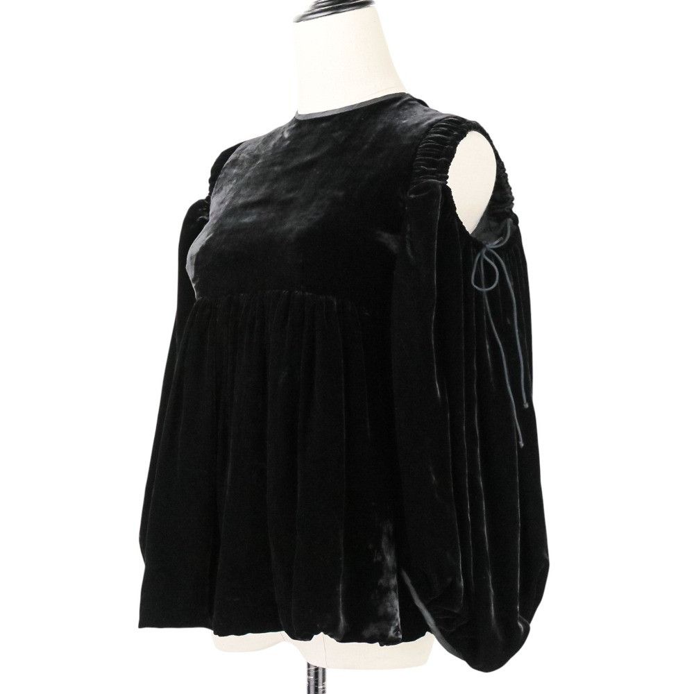 Other Other Cecilie Bahnsen JAK TOP Velvet Blouse Textile Tops DUTY FREE for USA Size ONE SIZE - 2 Thumbnail