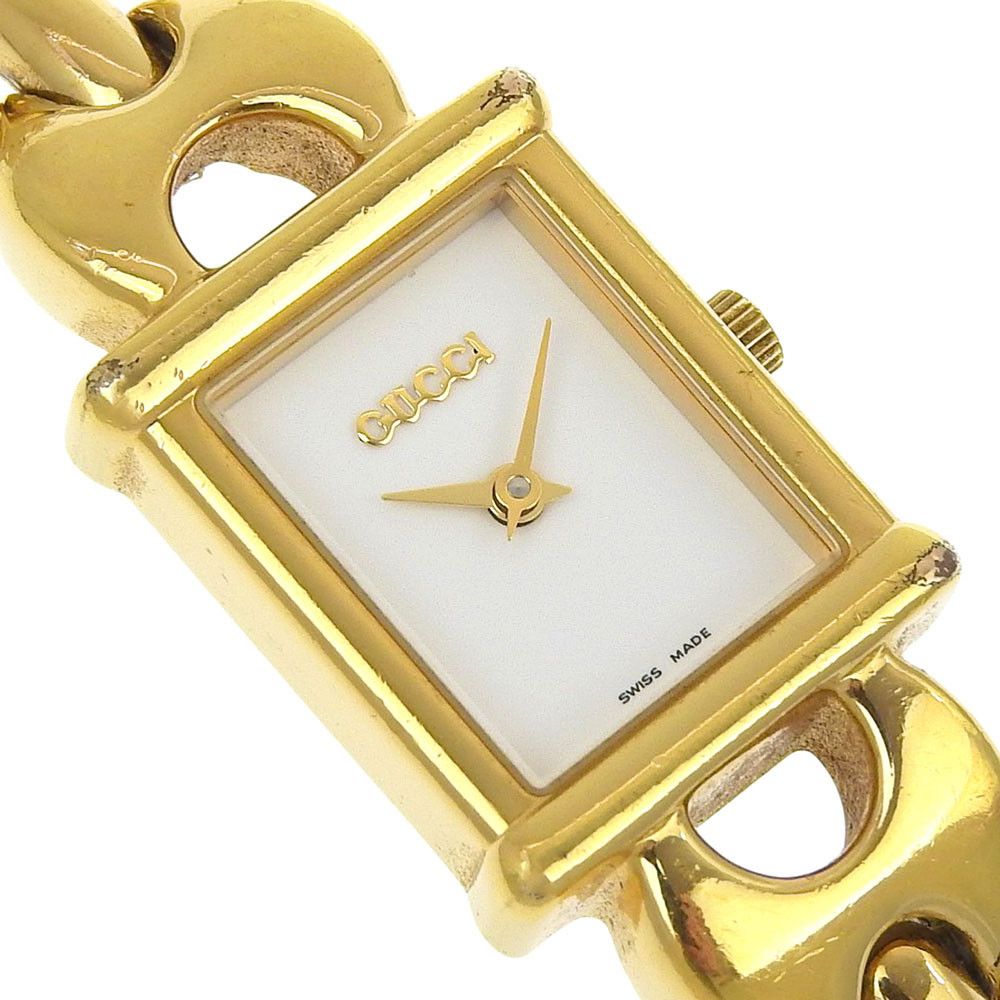 Gucci Gucci Gucci 1800L Metal Quartz Metal Quartz 1800L DUTY FREE for USA Size ONE SIZE - 3 Thumbnail
