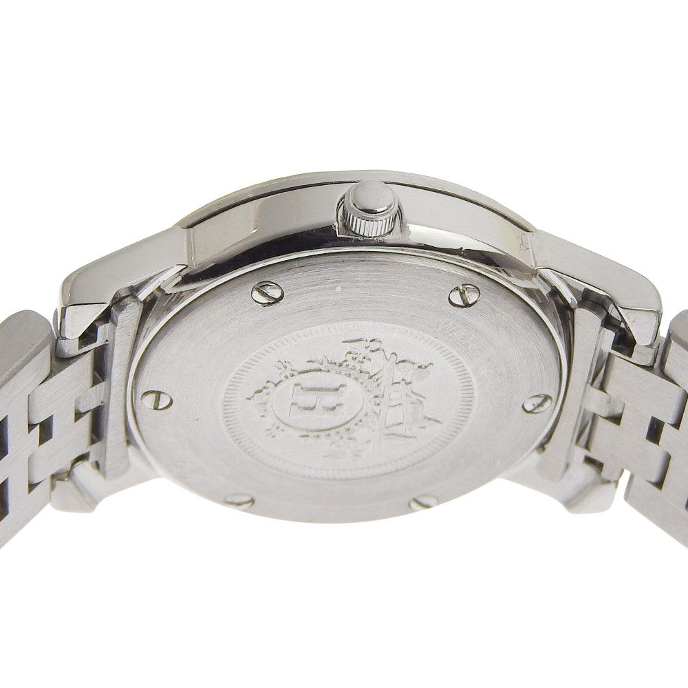 Hermes Hermes Hermès Carrick Stainless Steel Watch Metal Quartz DUTY FREE for USA Size ONE SIZE - 6 Thumbnail