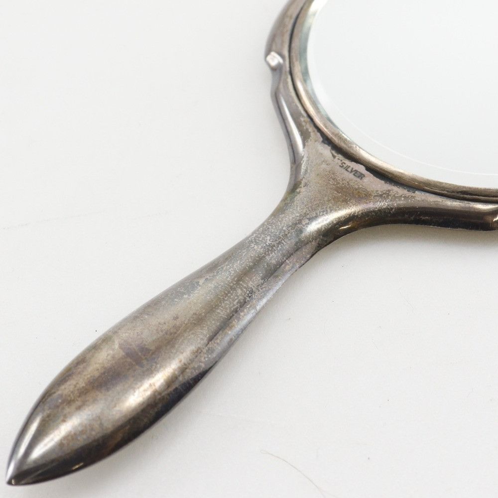 Other Other Silver Hand Mirror Precious Metal Other DUTY FREE for USA Size ONE SIZE - 6 Thumbnail