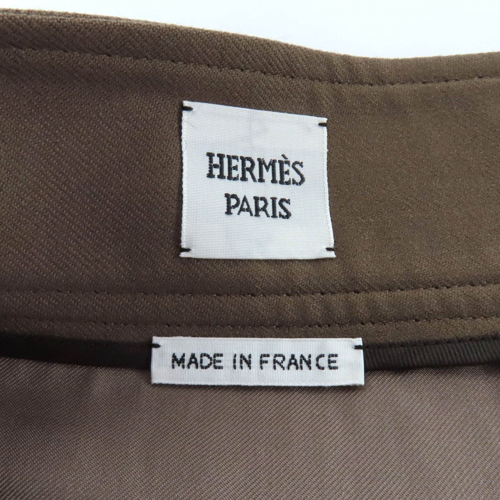 Hermes Hermes Hermès Wool Tight Skirt 34 Textile Skirts DUTY FREE for USA Size ONE SIZE - 7 Thumbnail
