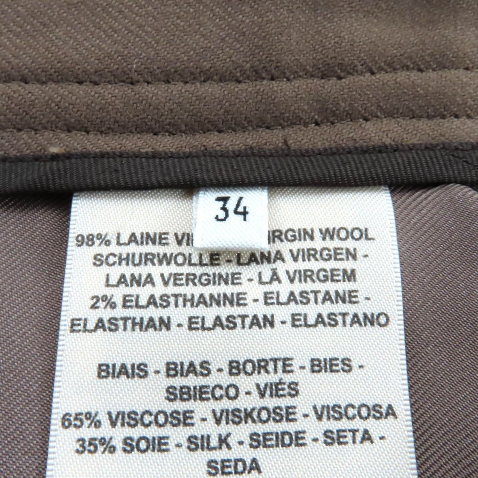Hermes Hermes Hermès Wool Tight Skirt 34 Textile Skirts DUTY FREE for USA Size ONE SIZE - 8 Thumbnail