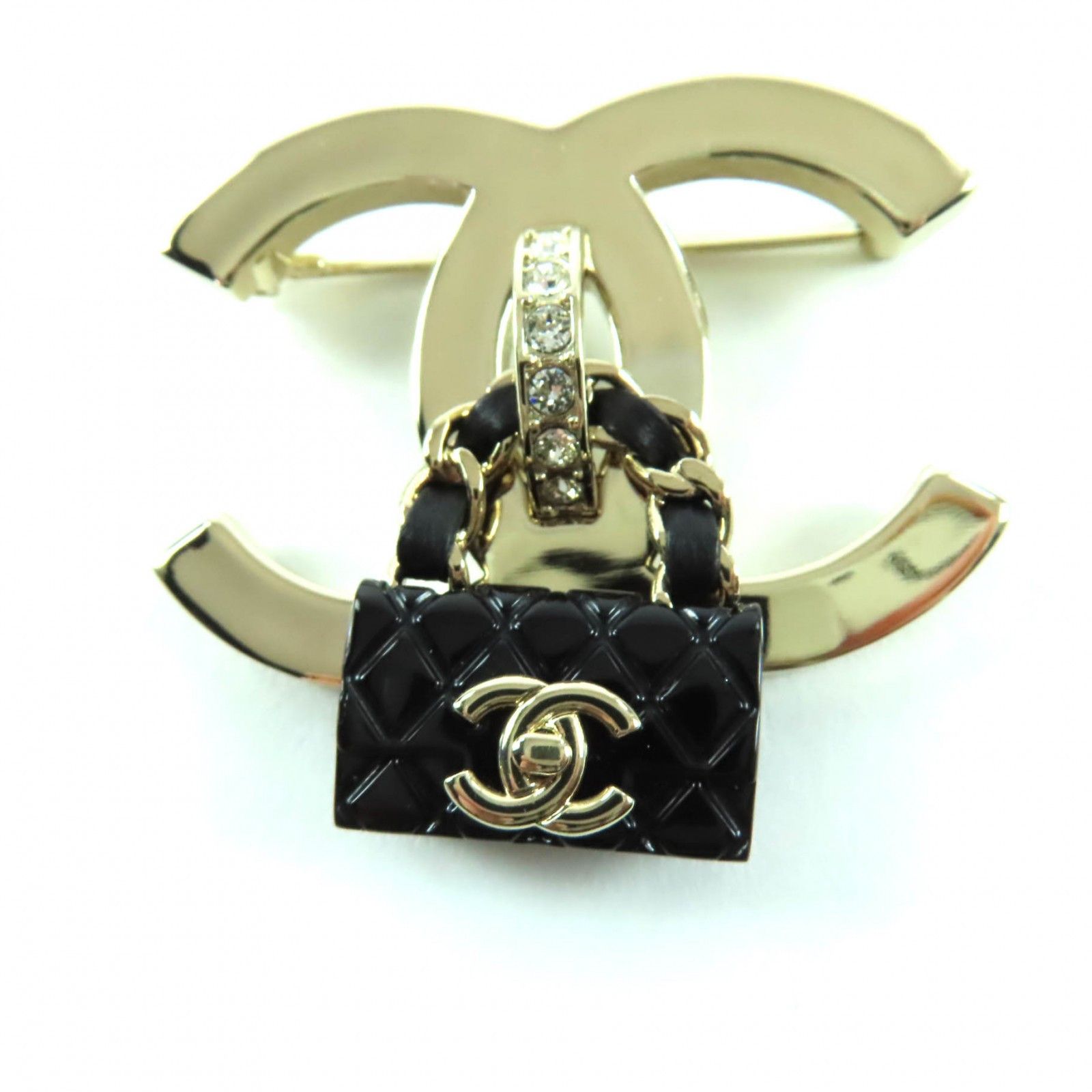 Chanel Chanel Chanel COCO Mark Brooch Metal Brooch DUTY FREE for USA Size ONE SIZE - 6 Thumbnail