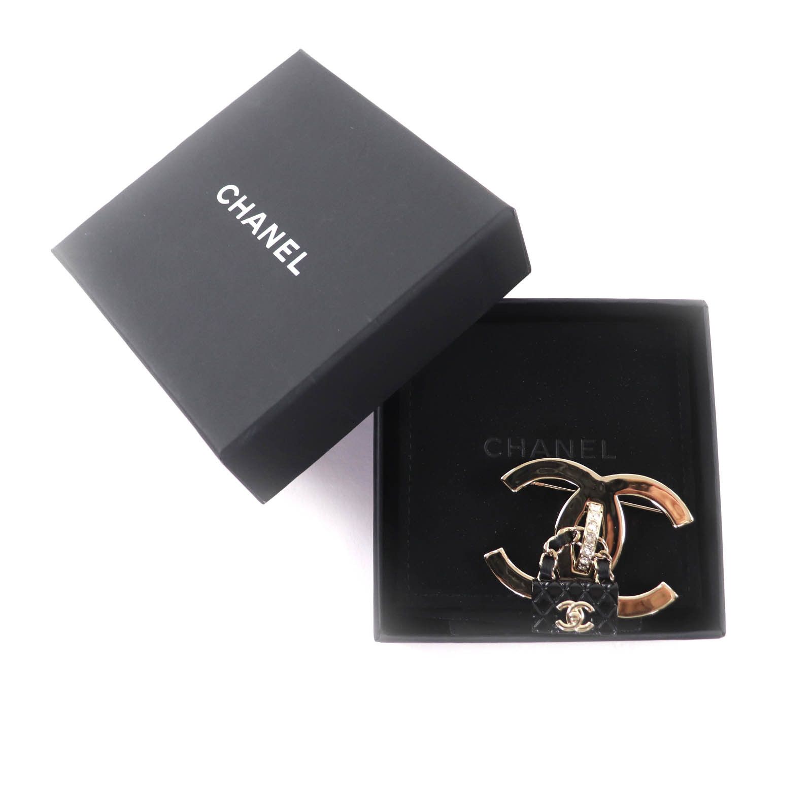 Chanel Chanel Chanel COCO Mark Brooch Metal Brooch DUTY FREE for USA Size ONE SIZE - 2 Thumbnail