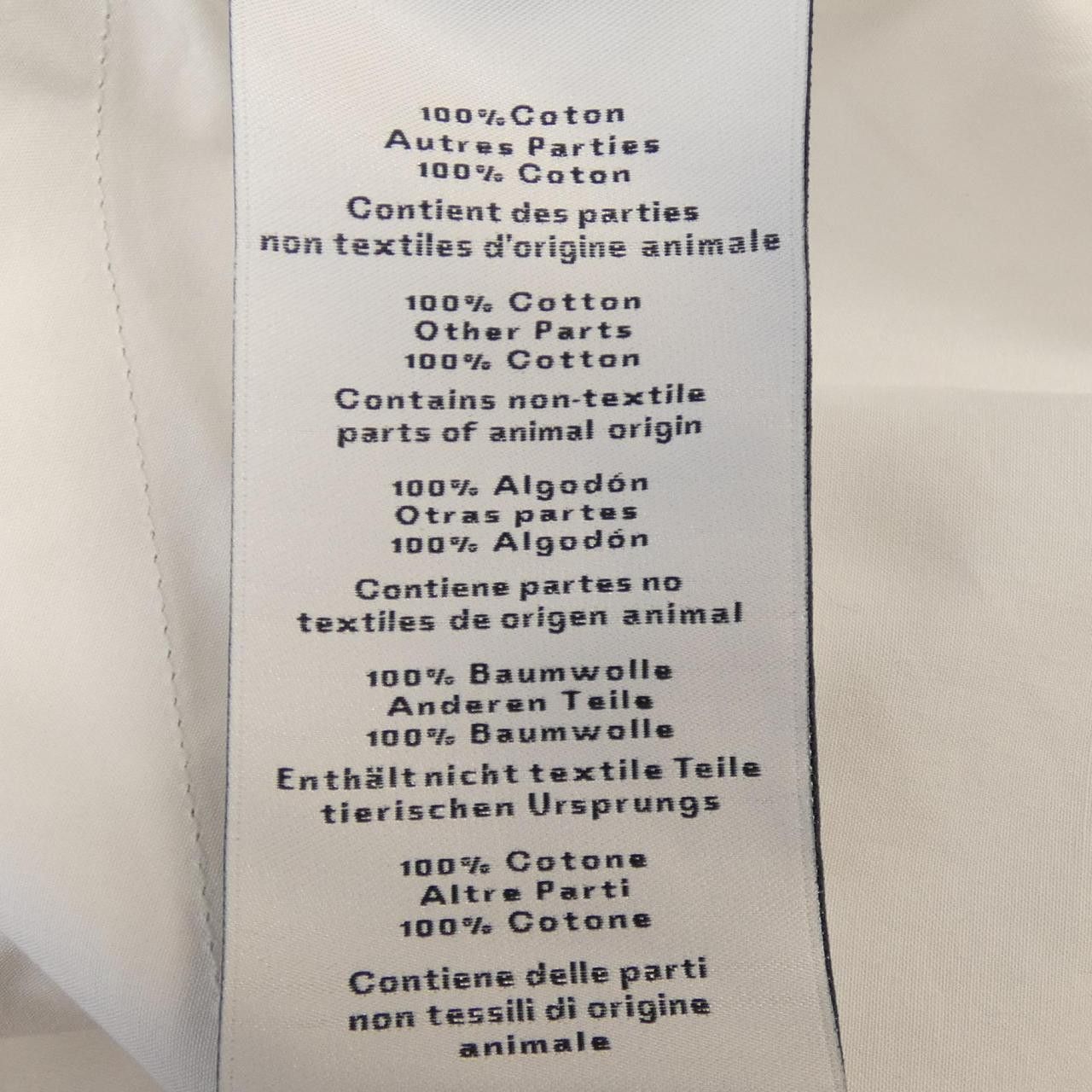 Hermes Hermes Hermes 566400H239 Shirt Textile Dress Shirt DUTY FREE for USA Size ONE SIZE - 3 Thumbnail