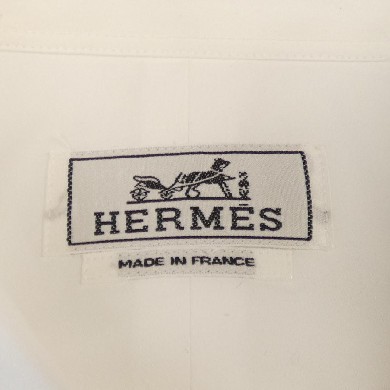 Hermes Hermes Hermes 566400H239 Shirt Textile Dress Shirt DUTY FREE for USA Size ONE SIZE - 4 Thumbnail