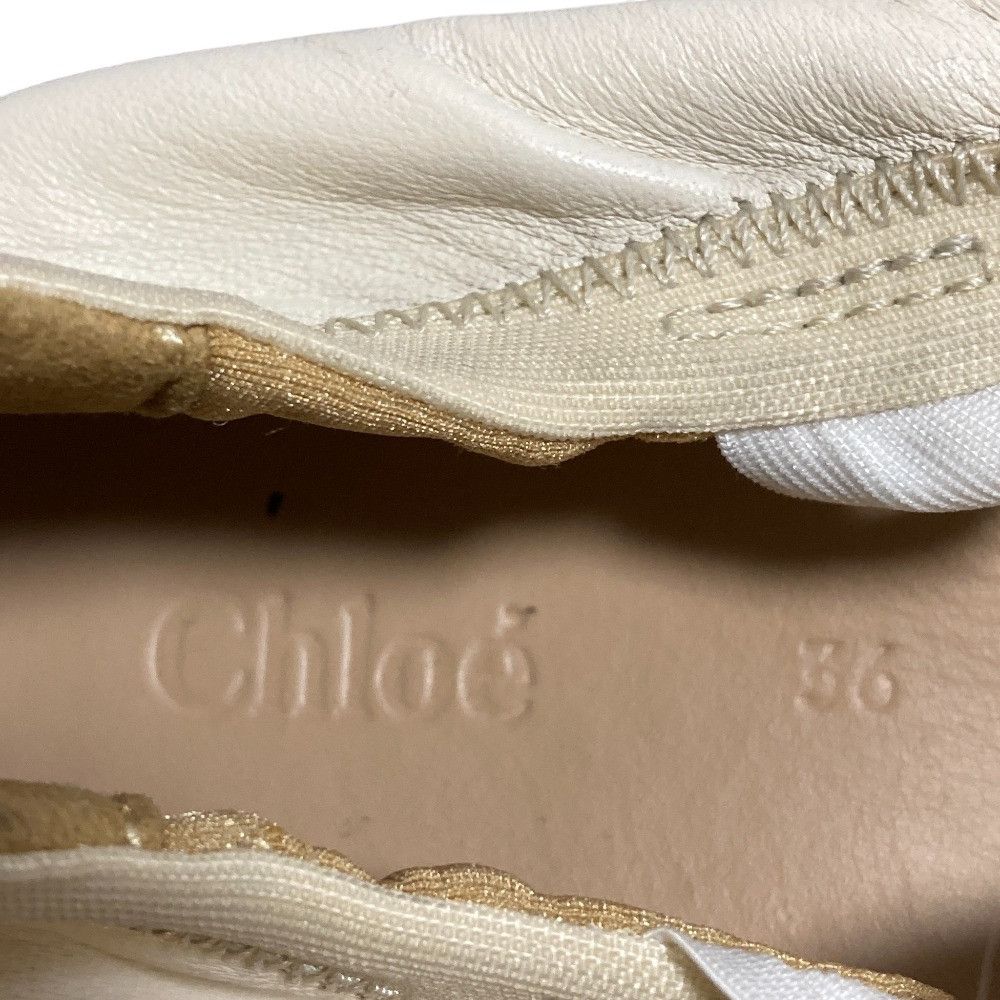 Chloe Chloe Chloe Sonnie Sneakers Leather Shoes DUTY FREE for USA Size ONE SIZE - 9 Thumbnail
