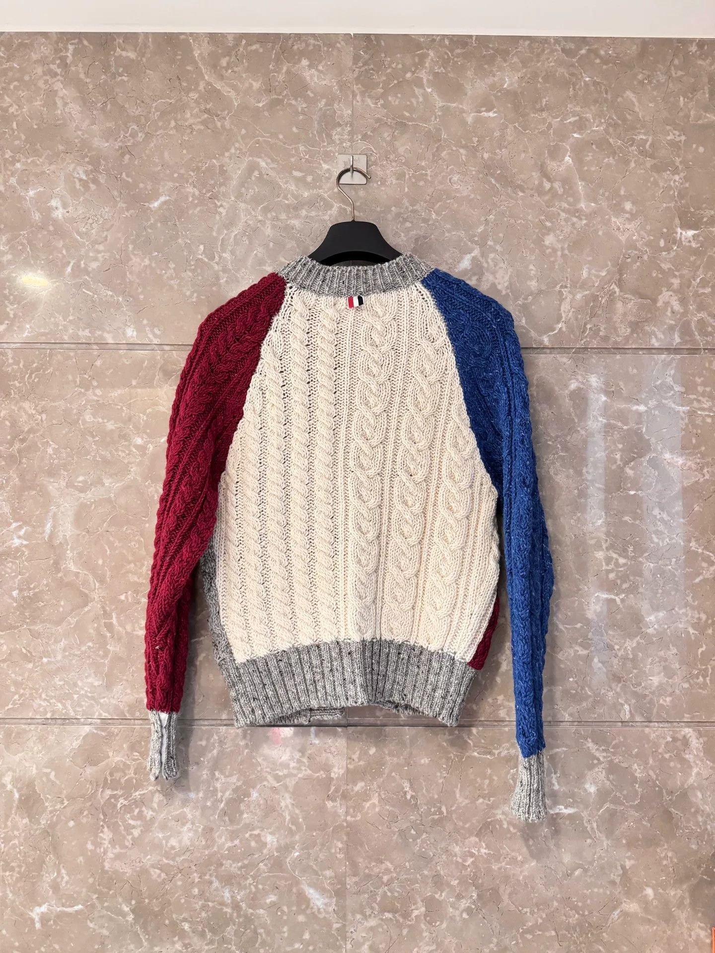 Thom Browne Thom Browne Colorblock Wool Knit Cardigan Size US S / EU 44-46 / 1 - 2 Thumbnail