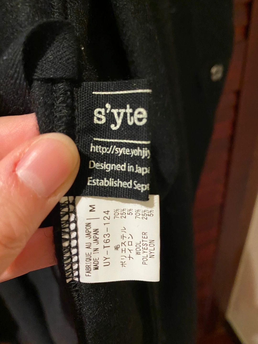 Yohji Yamamoto Yohji Yamamoto Men's Black Coat Size US M / EU 48-50 / 2 - 5 Thumbnail