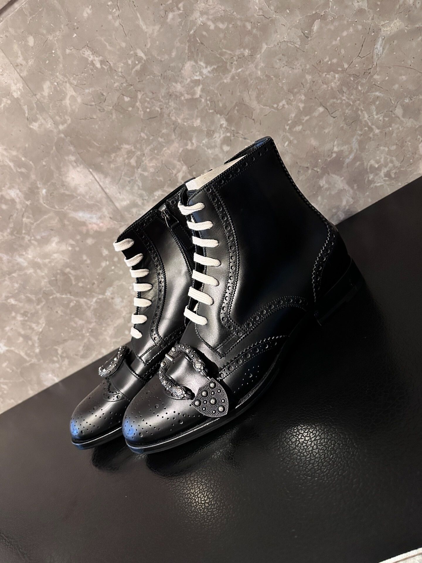 Gucci Gucci 17SS Dionysus Buckle Chelsea Boots Size US 8 / EU 41 - 2 Thumbnail