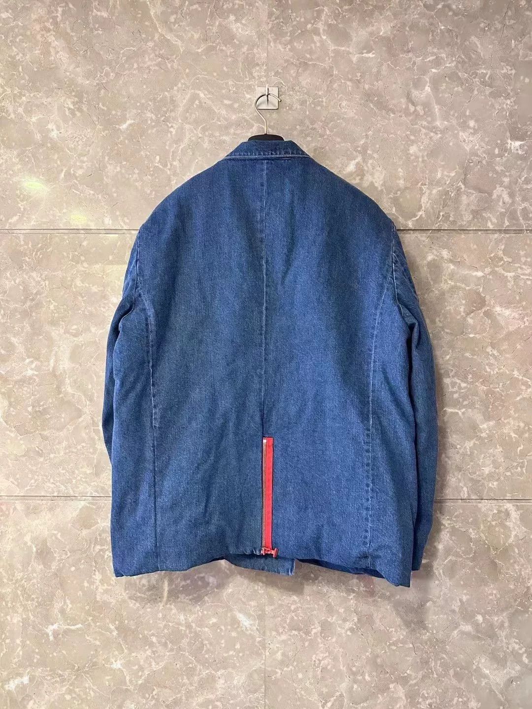peaceminusone Peaceminusone Blue Denim Blazer Size US M / EU 48-50 / 2 - 2 Thumbnail
