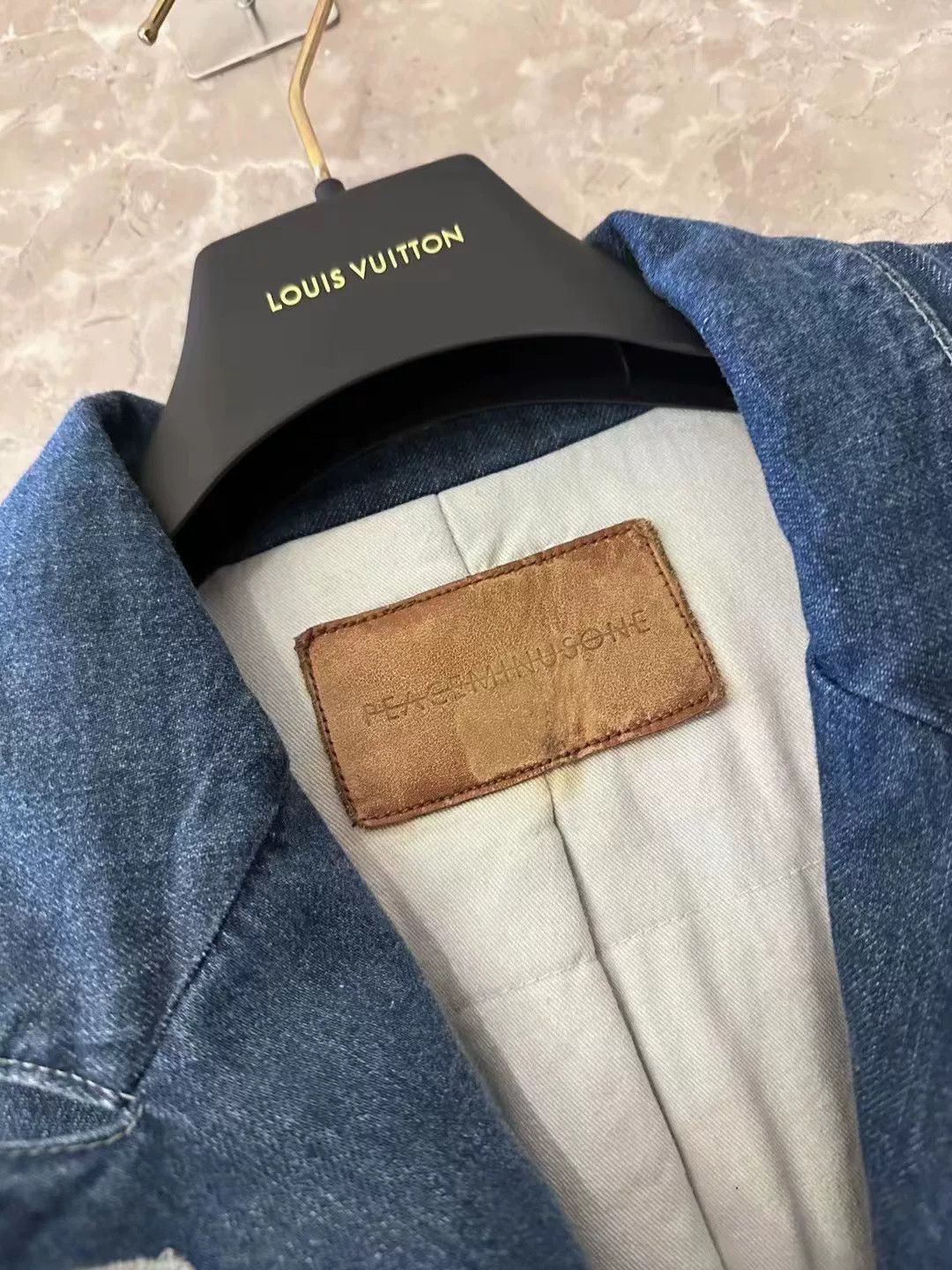 peaceminusone Peaceminusone Blue Denim Blazer Size US M / EU 48-50 / 2 - 3 Thumbnail