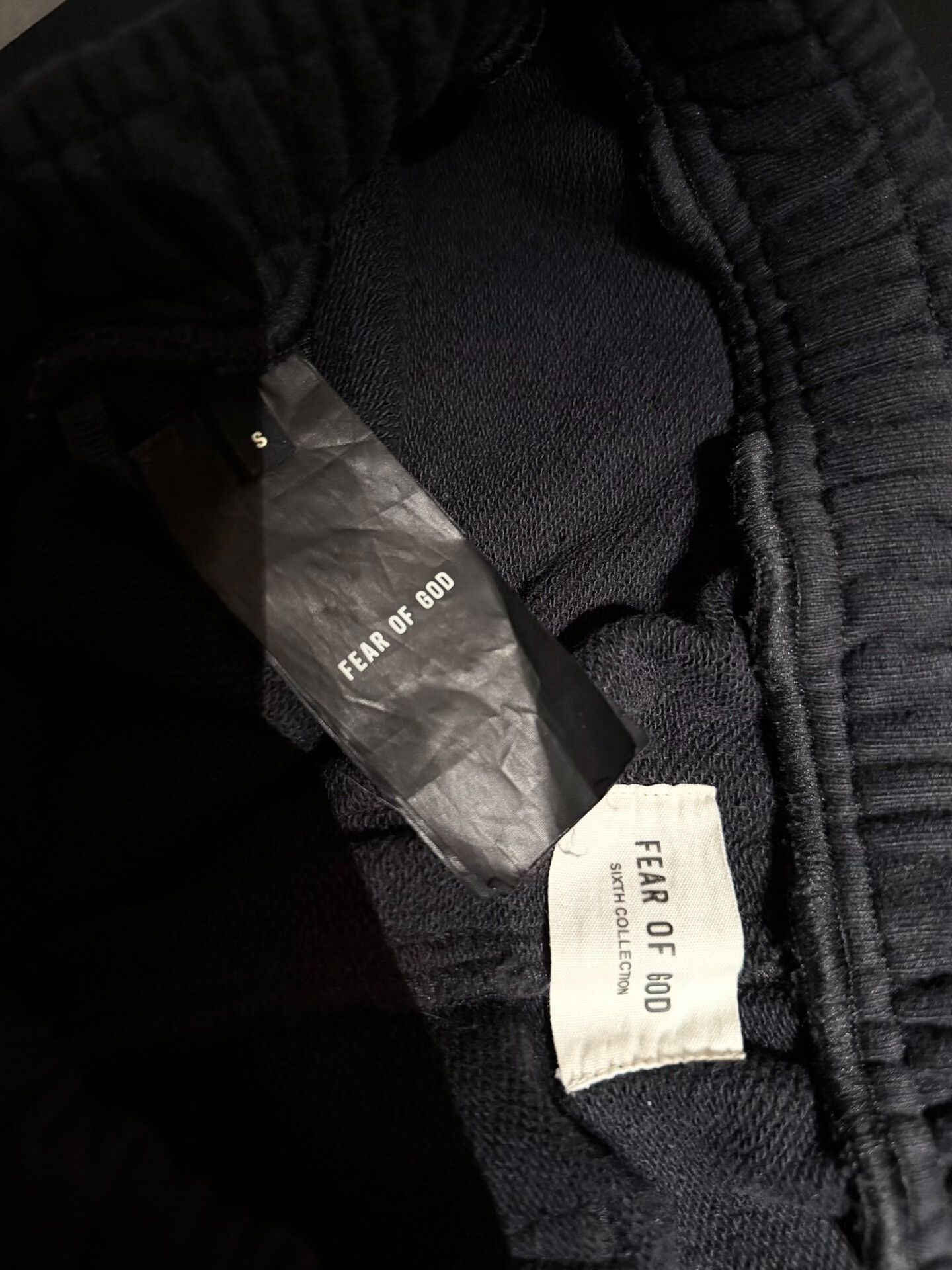 Fear of God Fear of God 6th Ribbon Black Sweatpants Size US 28 / EU 44 - 3 Thumbnail