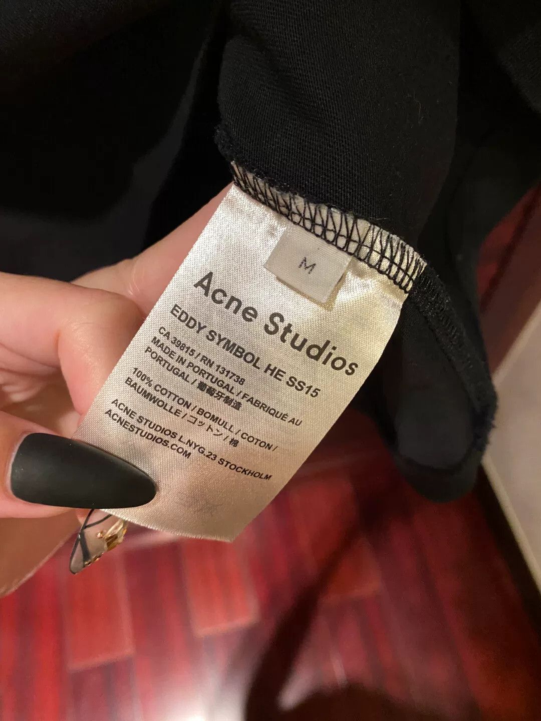 Acne Studios Acne Studios Short Sleeve T-Shirt Size US M / EU 48-50 / 2 - 4 Thumbnail