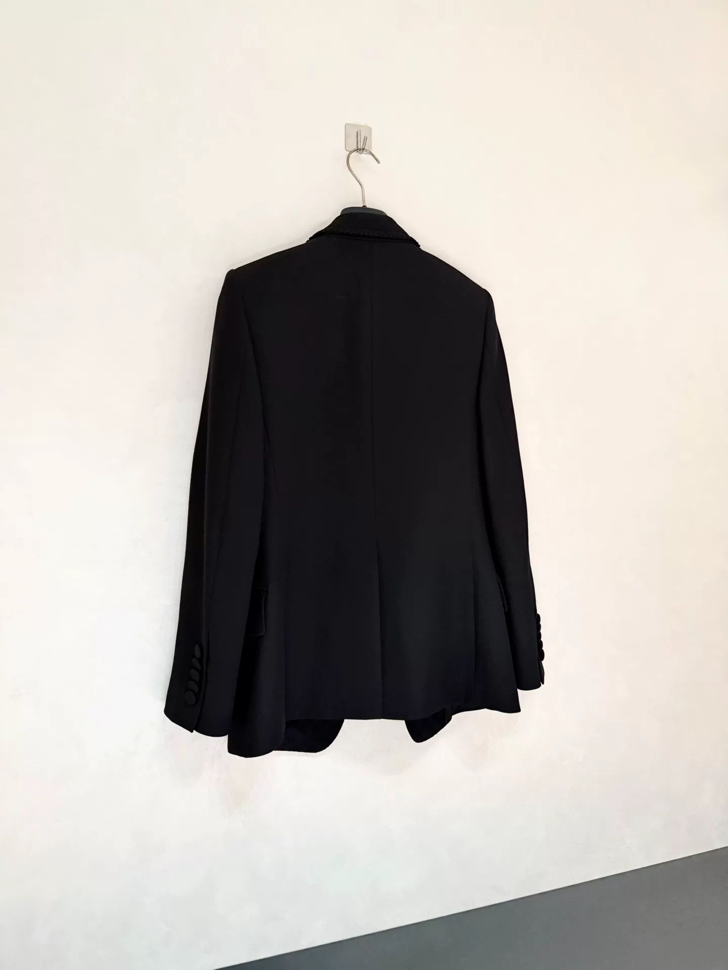Gucci Gucci 21FW Women's Black Blazer Size XS / US 0-2 / IT 36-38 - 2 Thumbnail