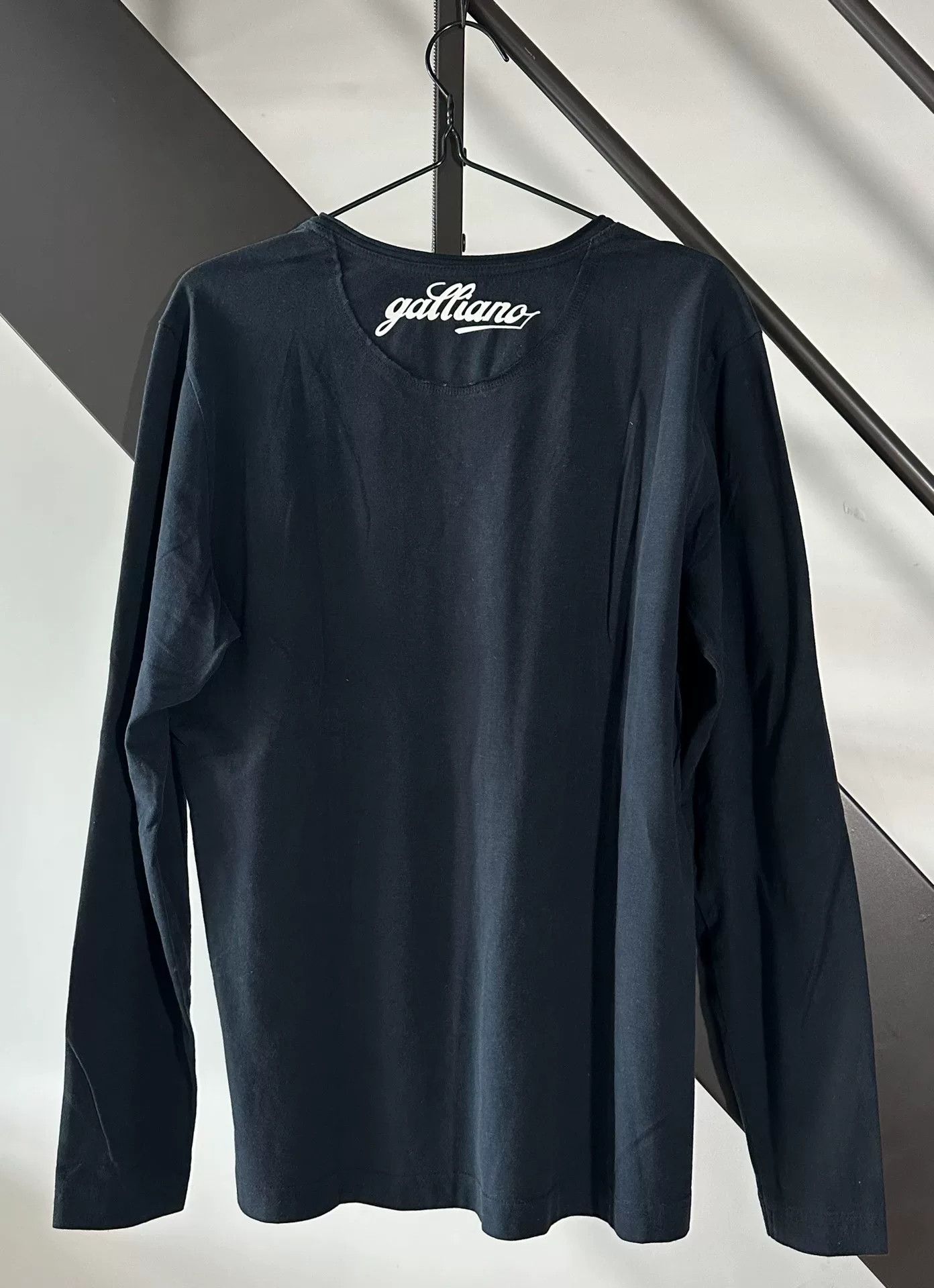 John Galliano John Galliano Skull Print Long Sleeve T-shirt Size US M / EU 48-50 / 2 - 2 Thumbnail