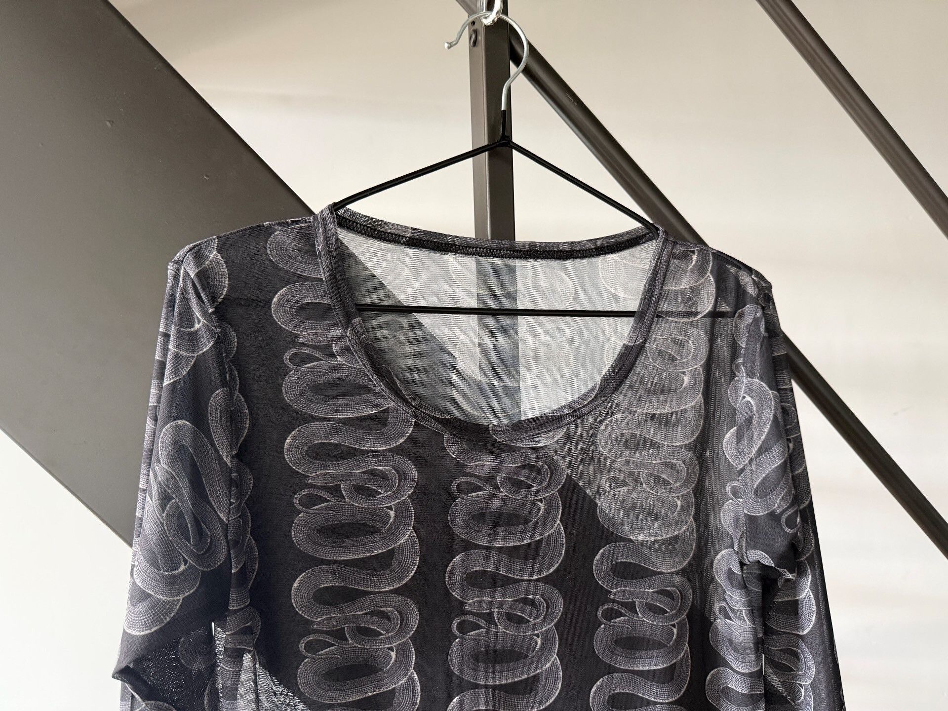Hysteric Glamour Hysteric Glamour Snake Loop Long-Sleeve T-Shirt Size M / US 6-8 / IT 42-44 - 3 Thumbnail